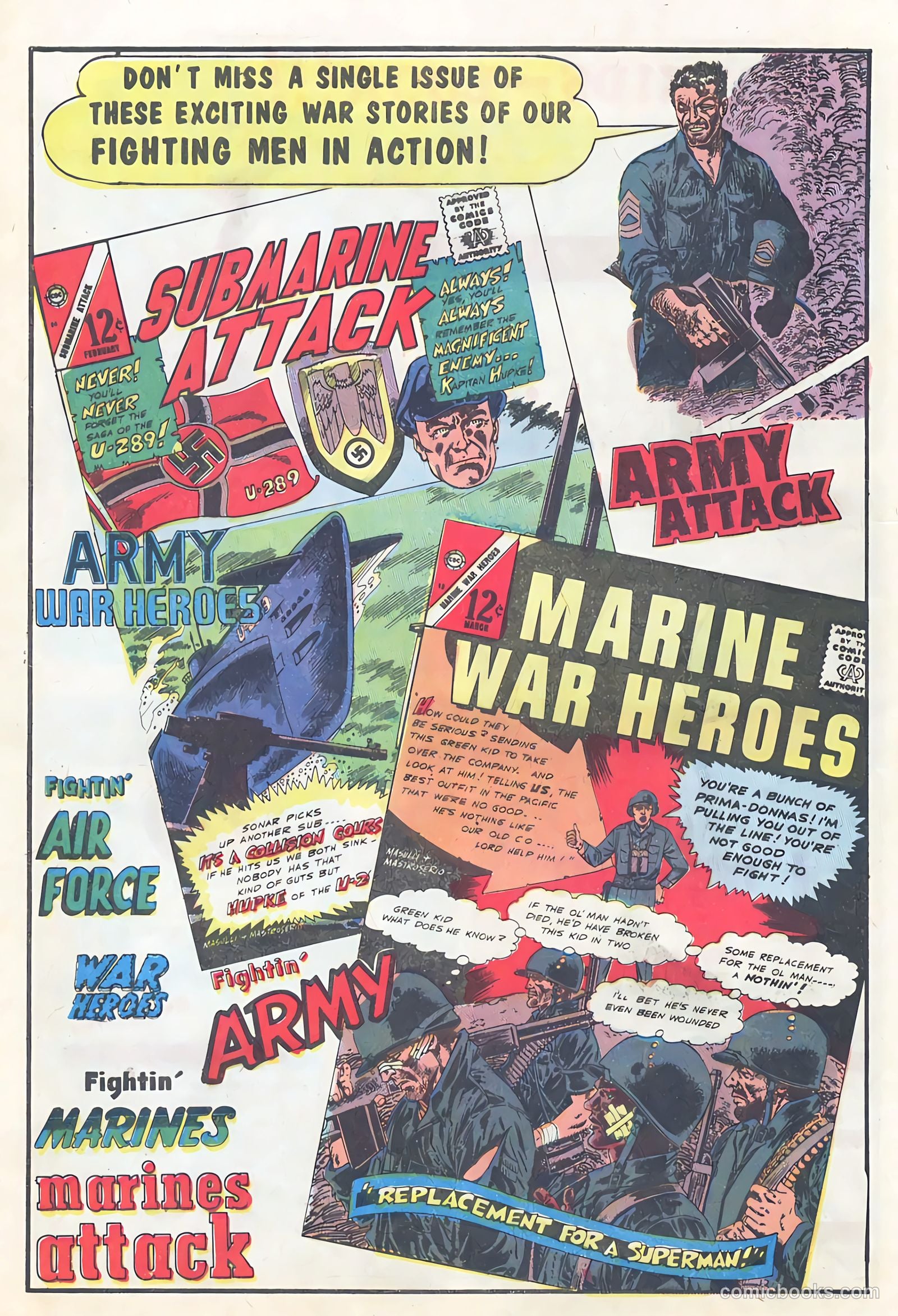 Army War Heroes #13 (1966) — page 8 of 36