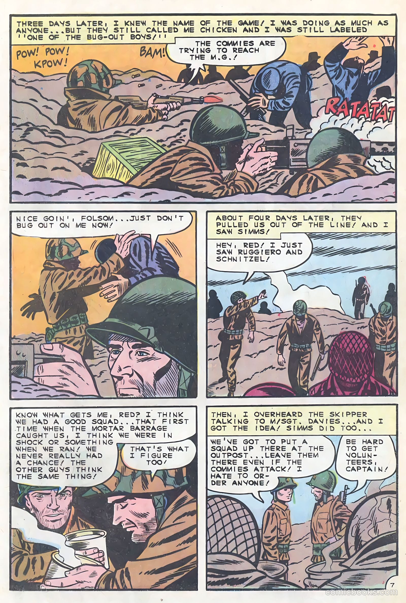Army War Heroes #13 (1966) — page 21 of 36