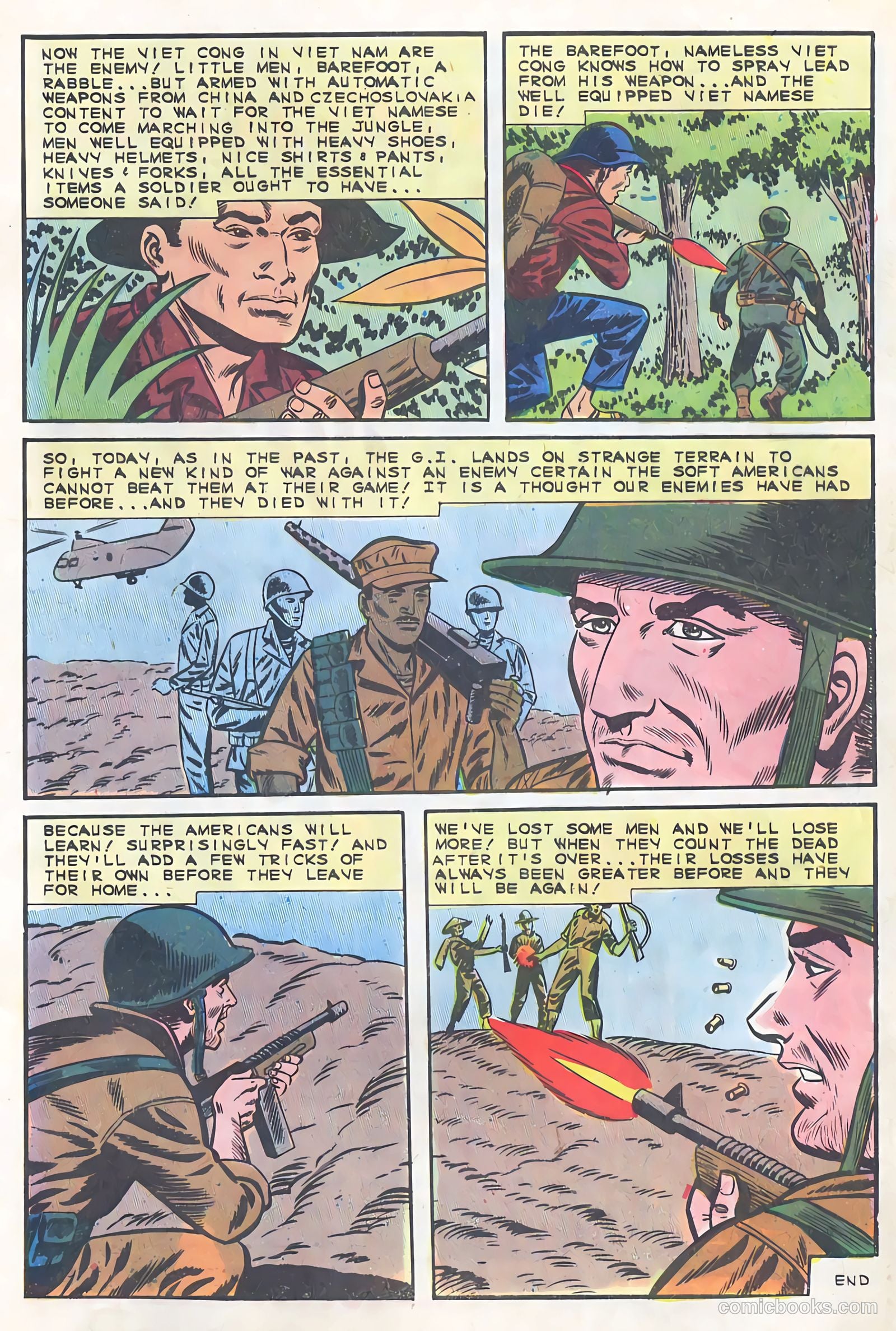 Army War Heroes #13 (1966) — page 33 of 36