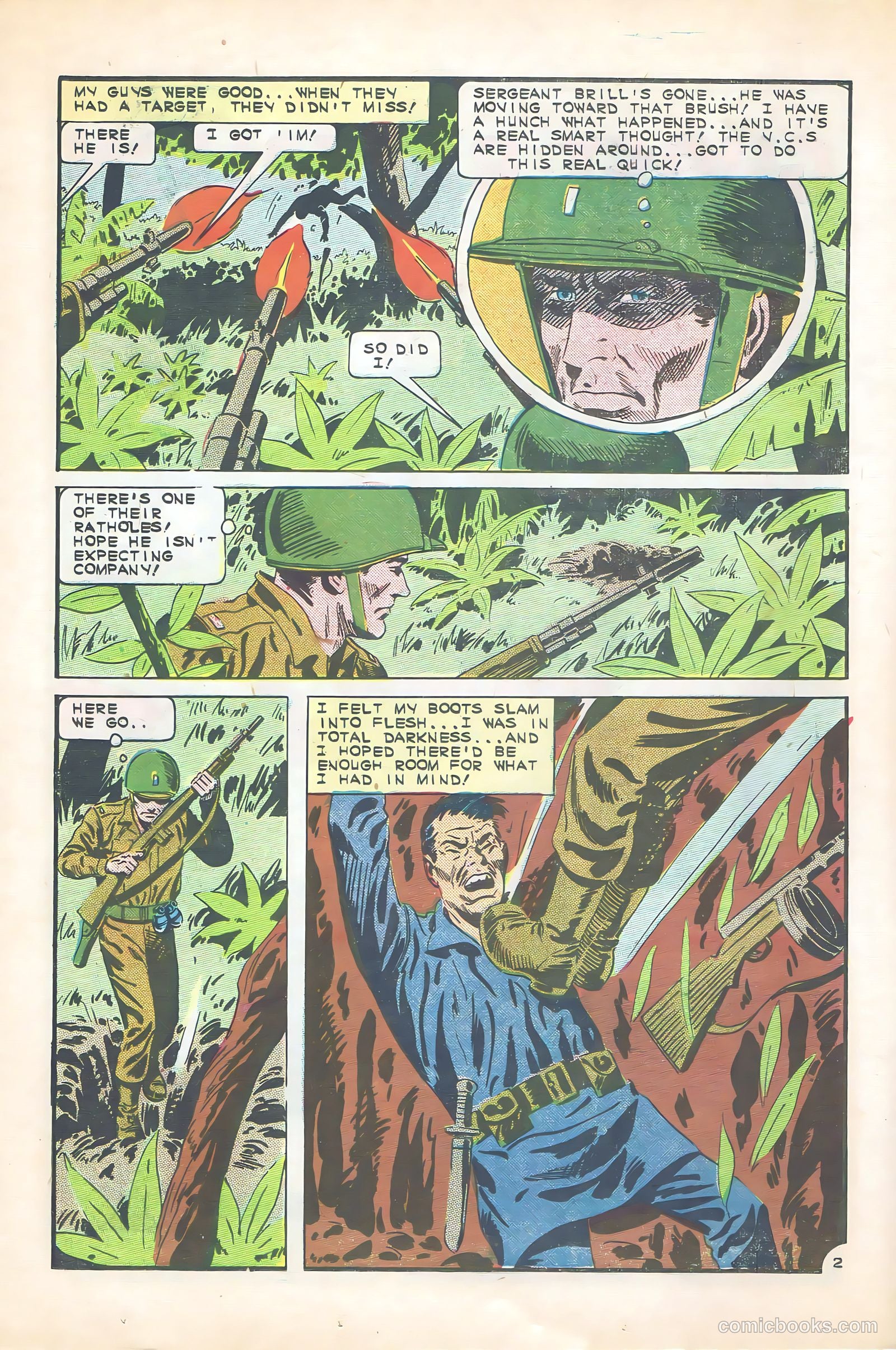 Army War Heroes #14 (1966) — page 14 of 35
