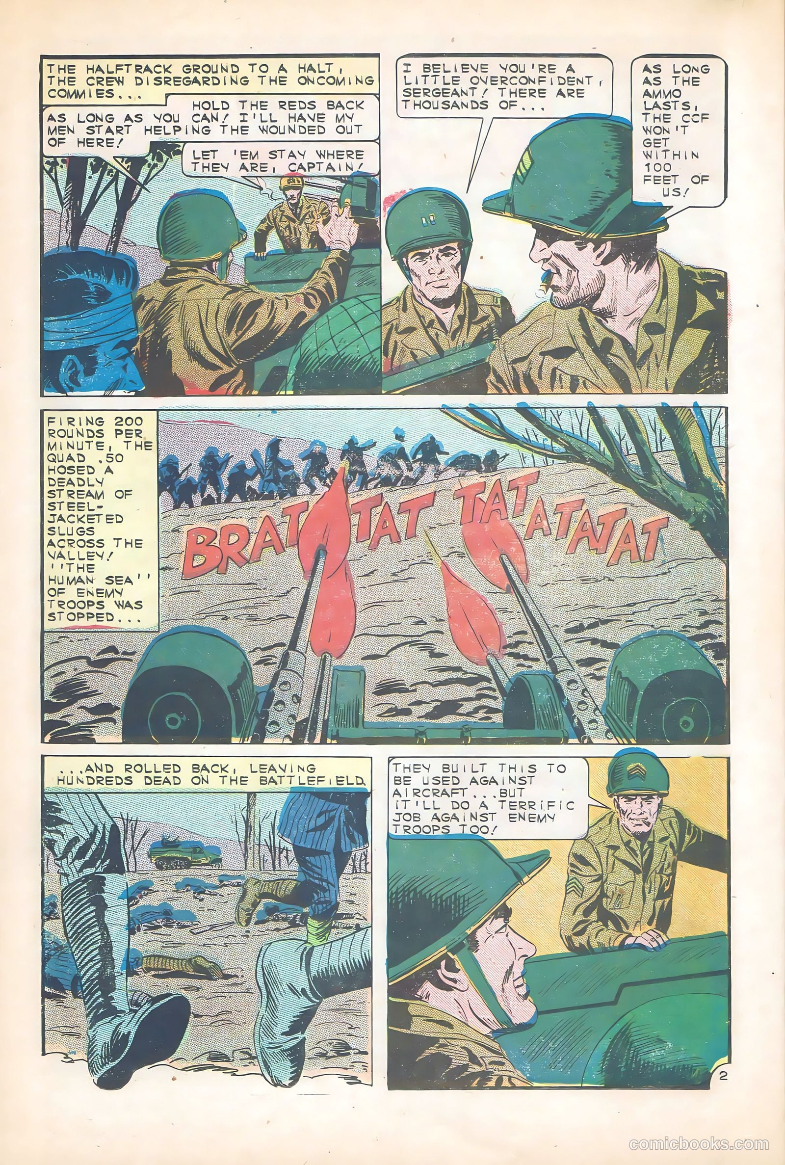 Army War Heroes #14 (1966) — page 21 of 35