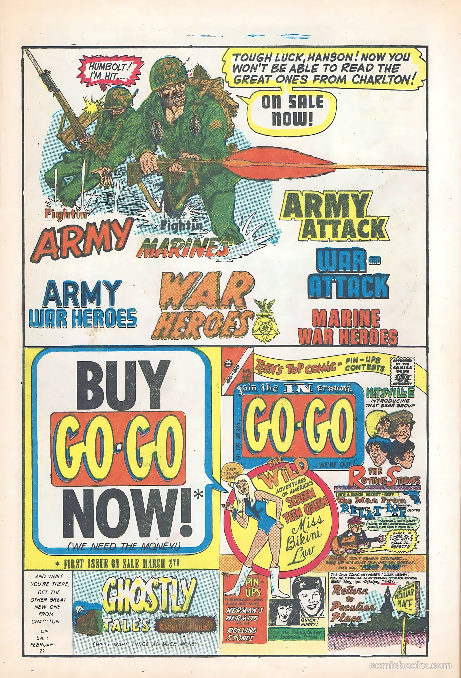 Army War Heroes #14 (1966) — page 23 of 35
