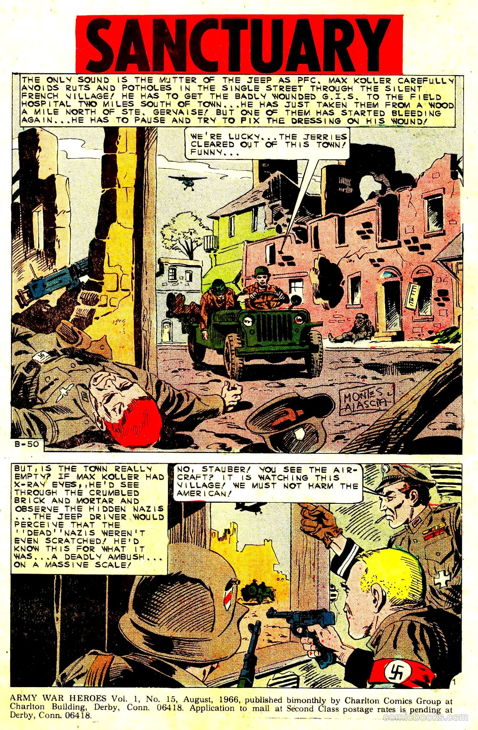 Army War Heroes #15 (1966) — page 3 of 36