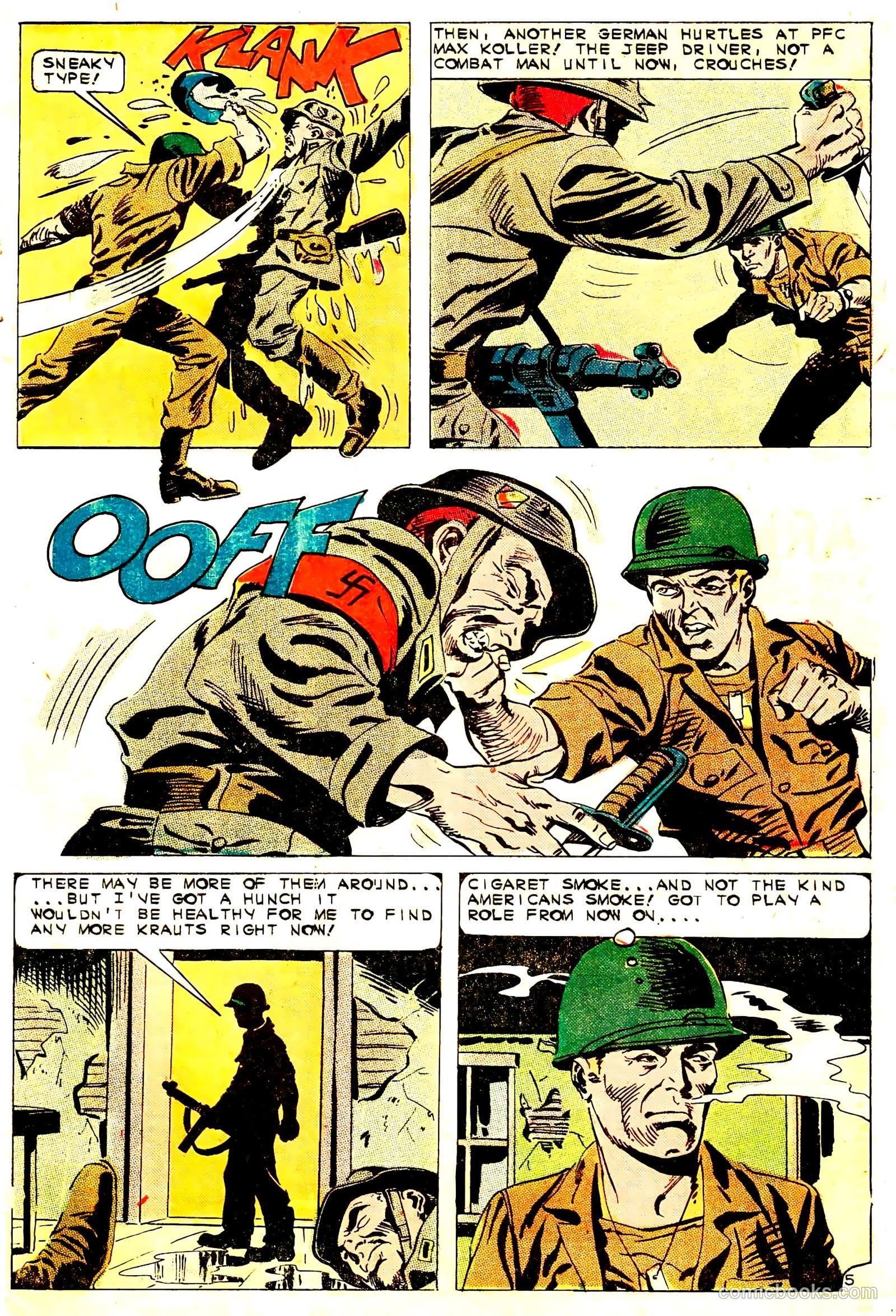 Army War Heroes #15 (1966) — page 9 of 36