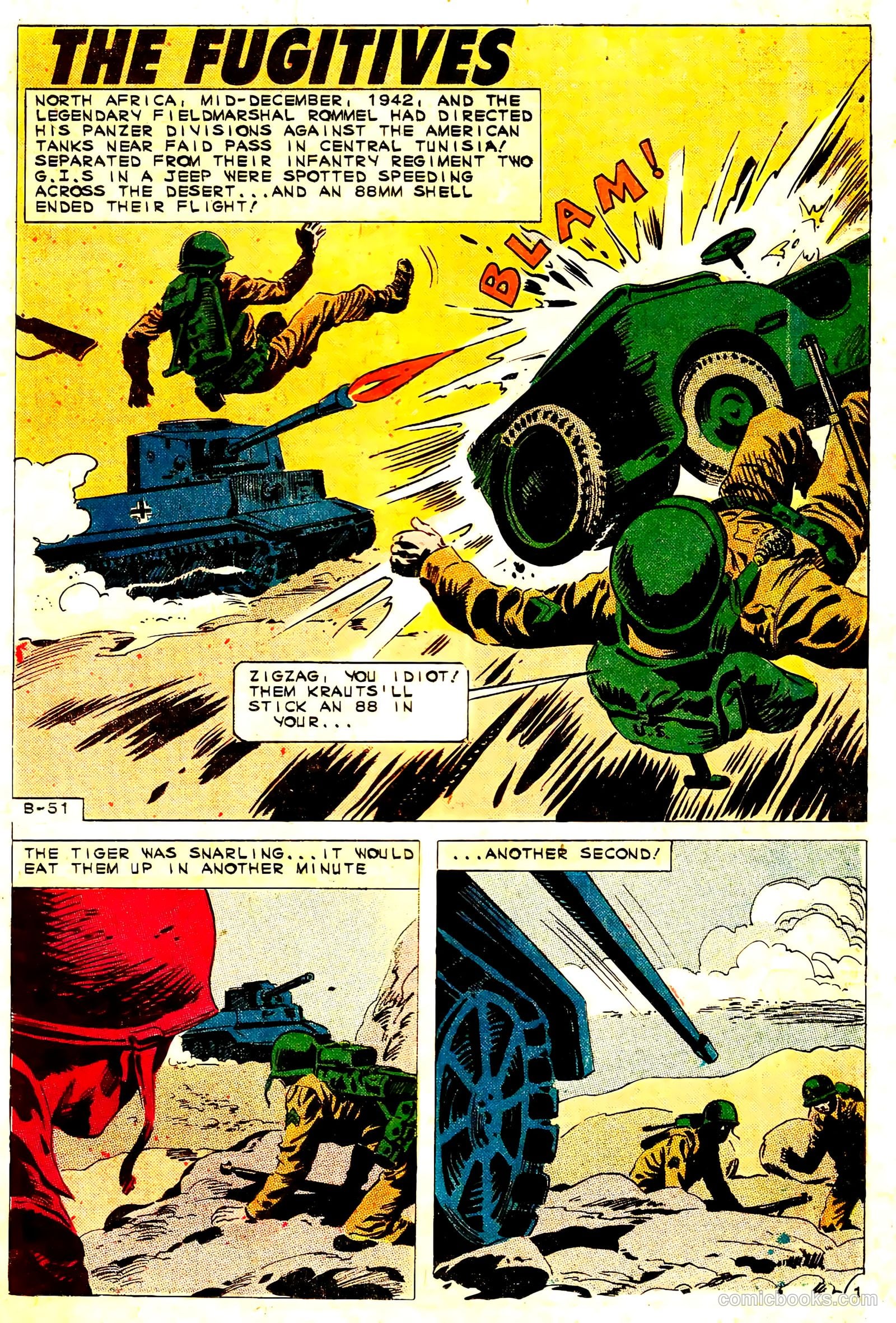 Army War Heroes #15 (1966) — page 15 of 36