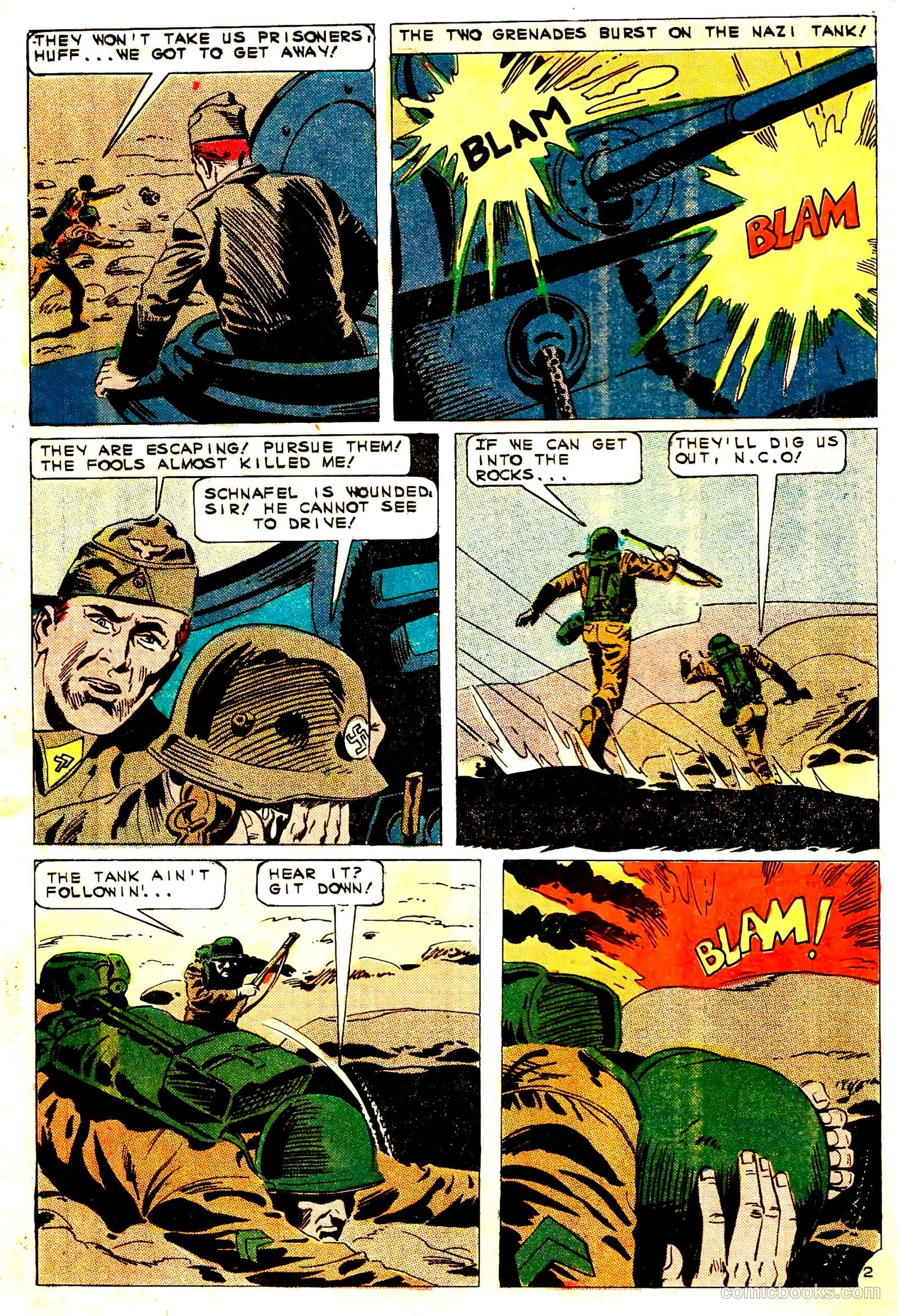 Army War Heroes #15 (1966) — page 16 of 36