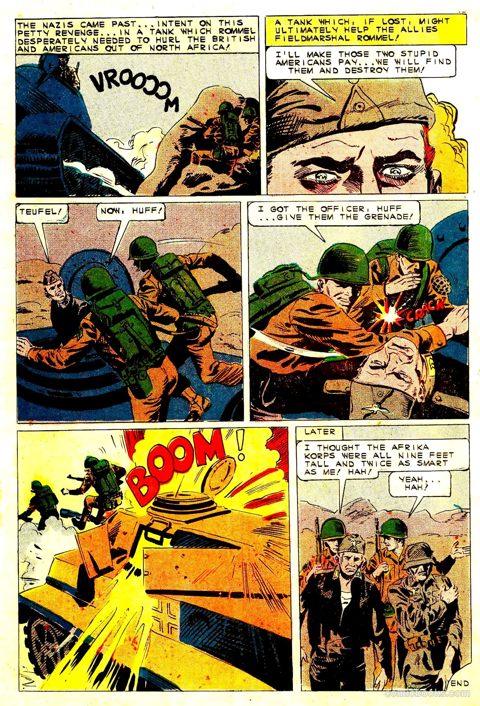 Army War Heroes #15 (1966) — page 18 of 36