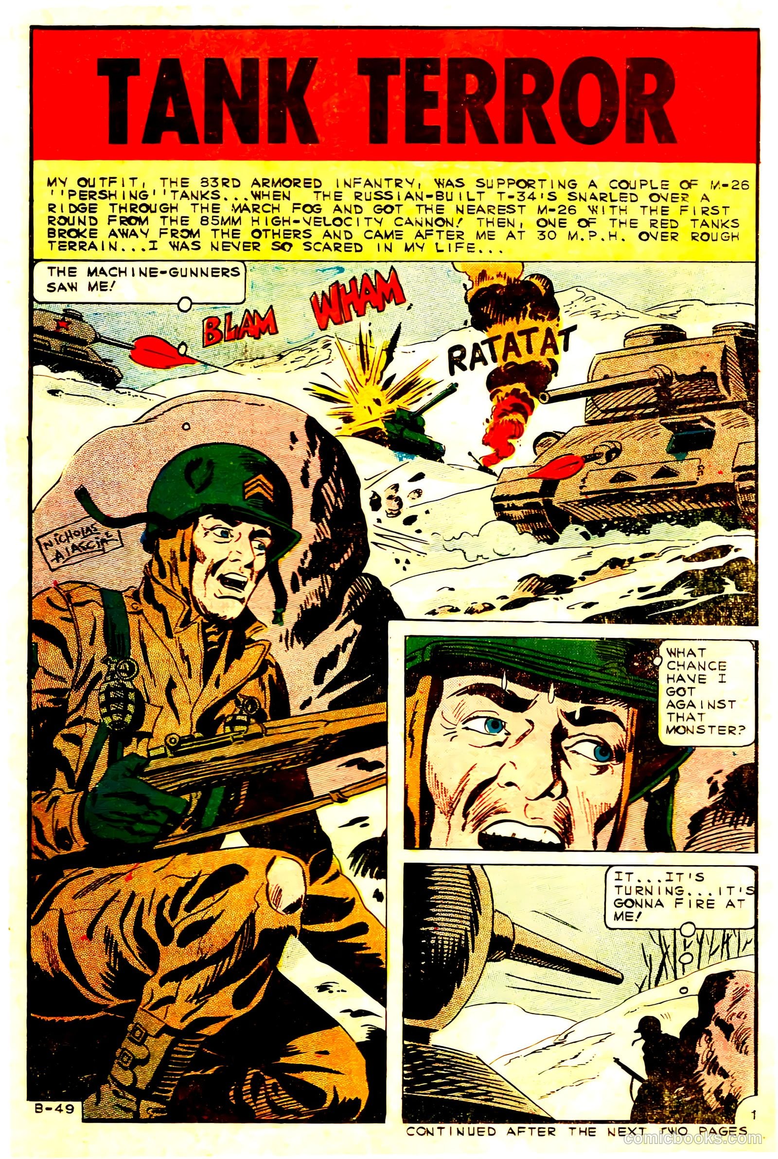 Army War Heroes #15 (1966) — page 22 of 36