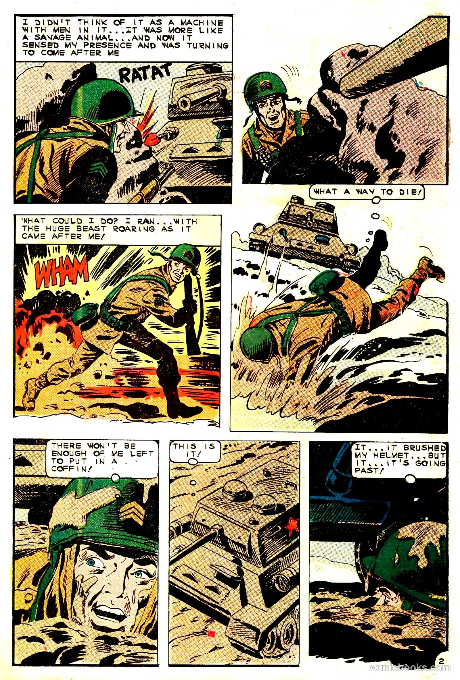 Army War Heroes #15 (1966) — page 25 of 36