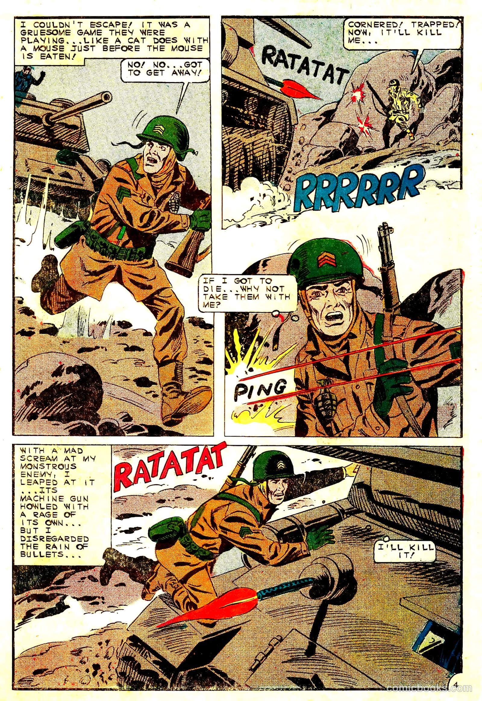 Army War Heroes #15 (1966) — page 27 of 36