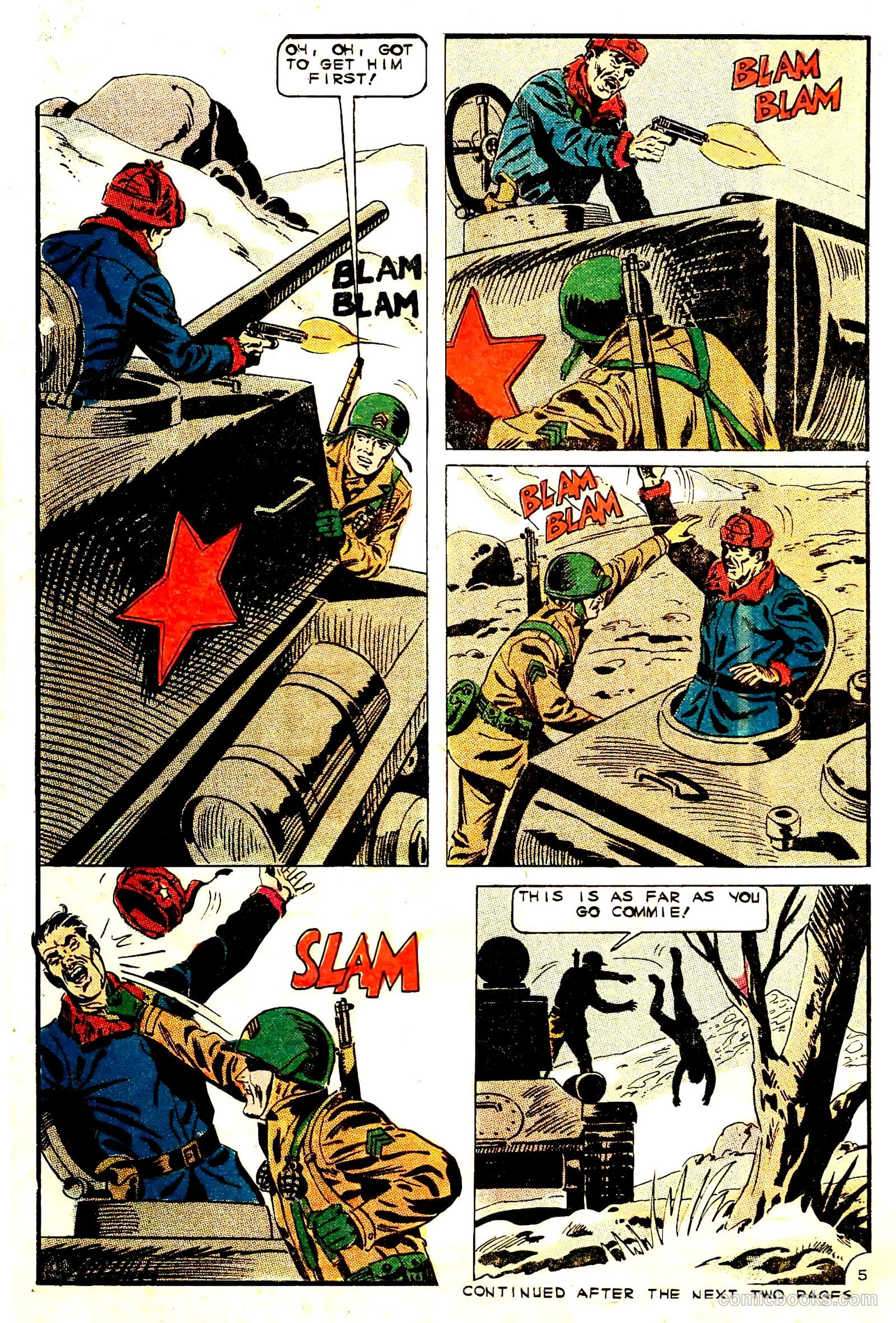 Army War Heroes #15 (1966) — page 28 of 36