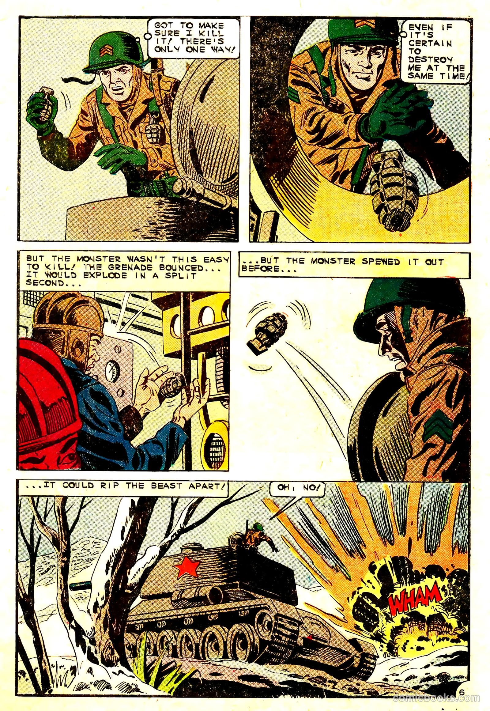 Army War Heroes #15 (1966) — page 31 of 36