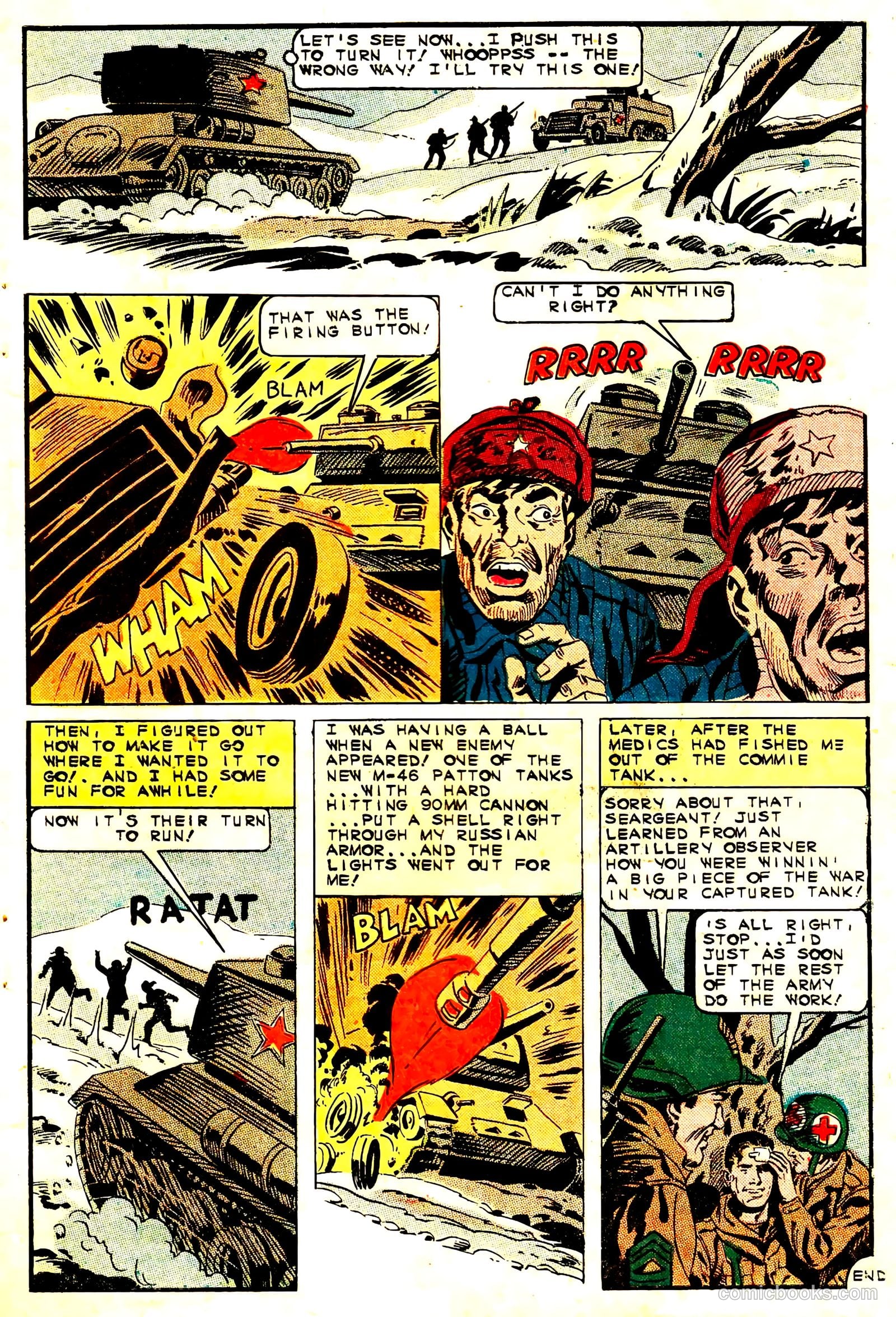 Army War Heroes #15 (1966) — page 33 of 36