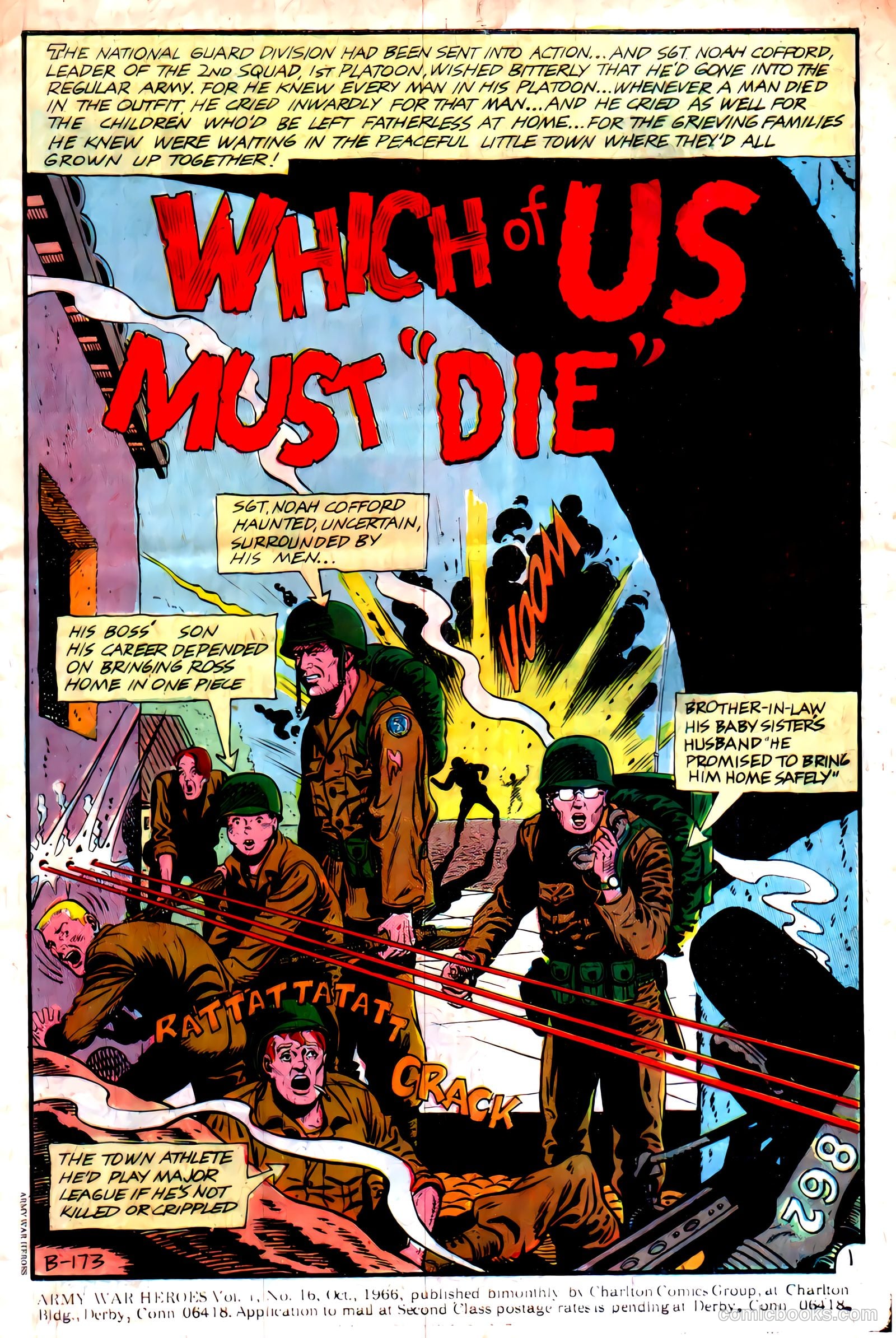 Army War Heroes #16 (1966) — page 3 of 36