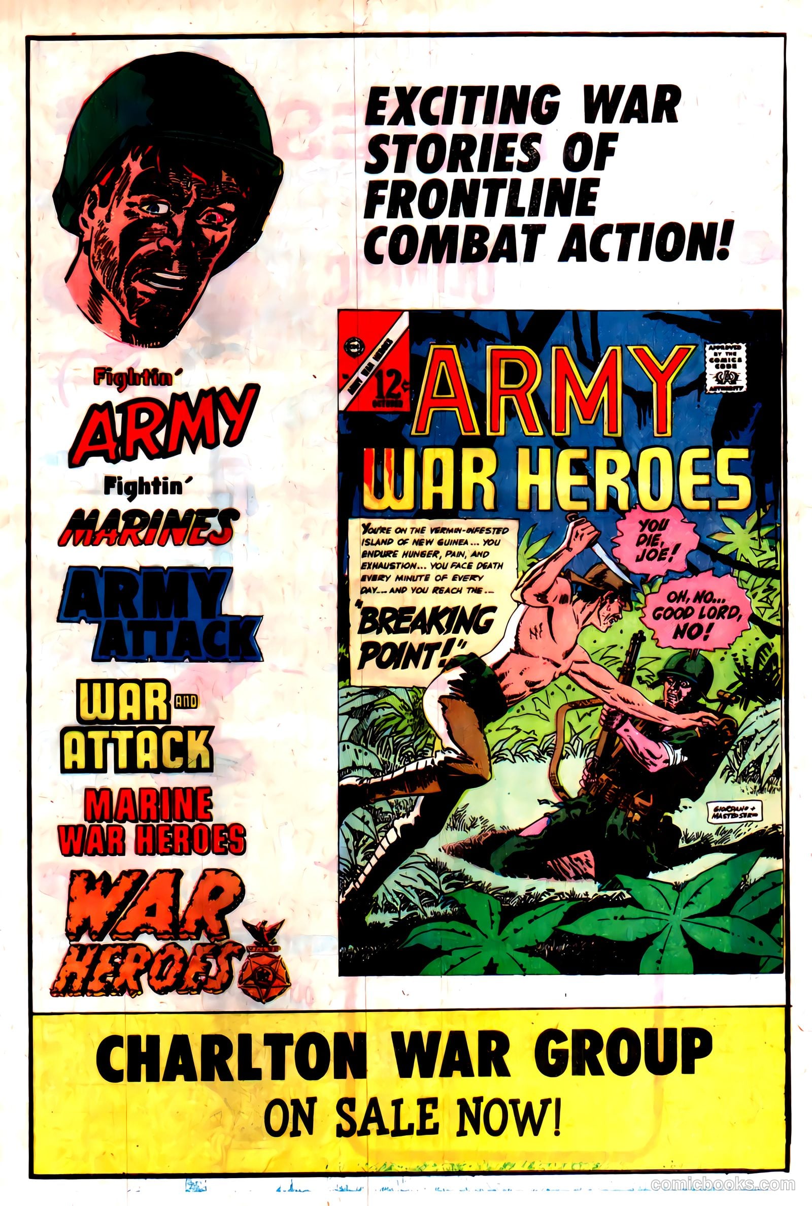 Army War Heroes #16 (1966) — page 8 of 36