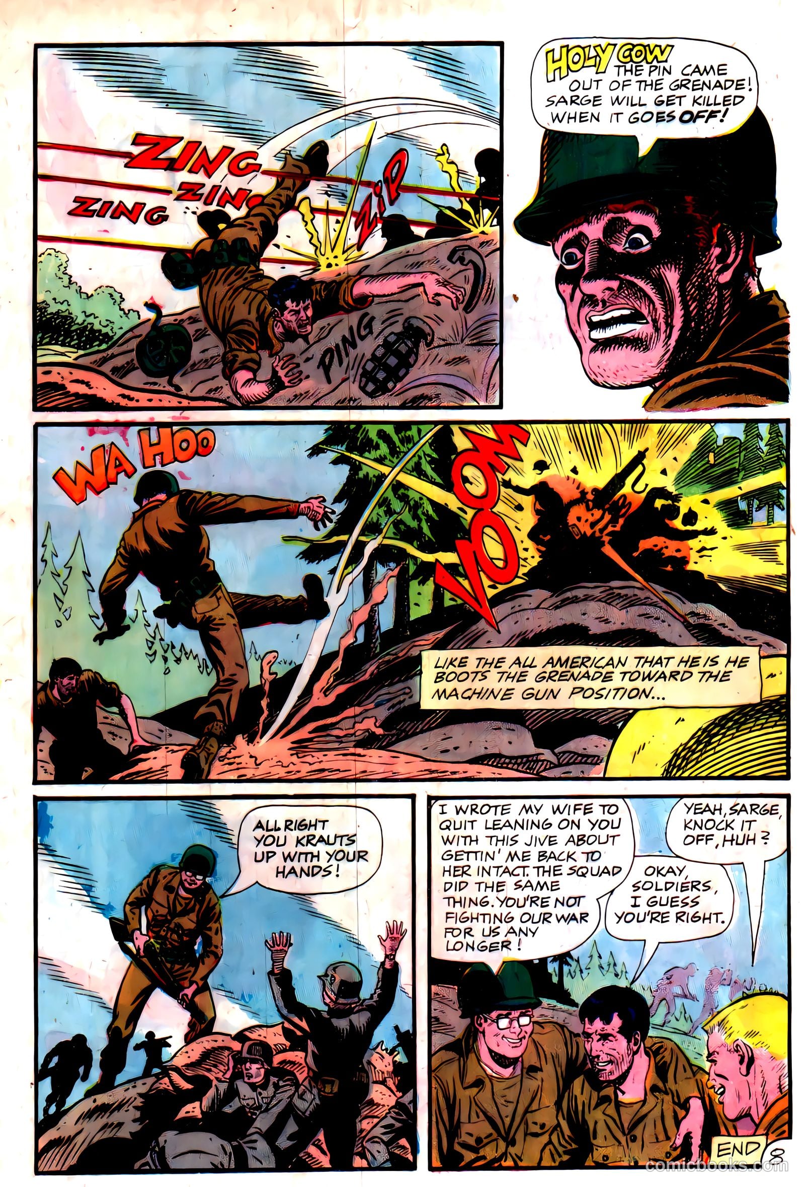 Army War Heroes #16 (1966) — page 12 of 36