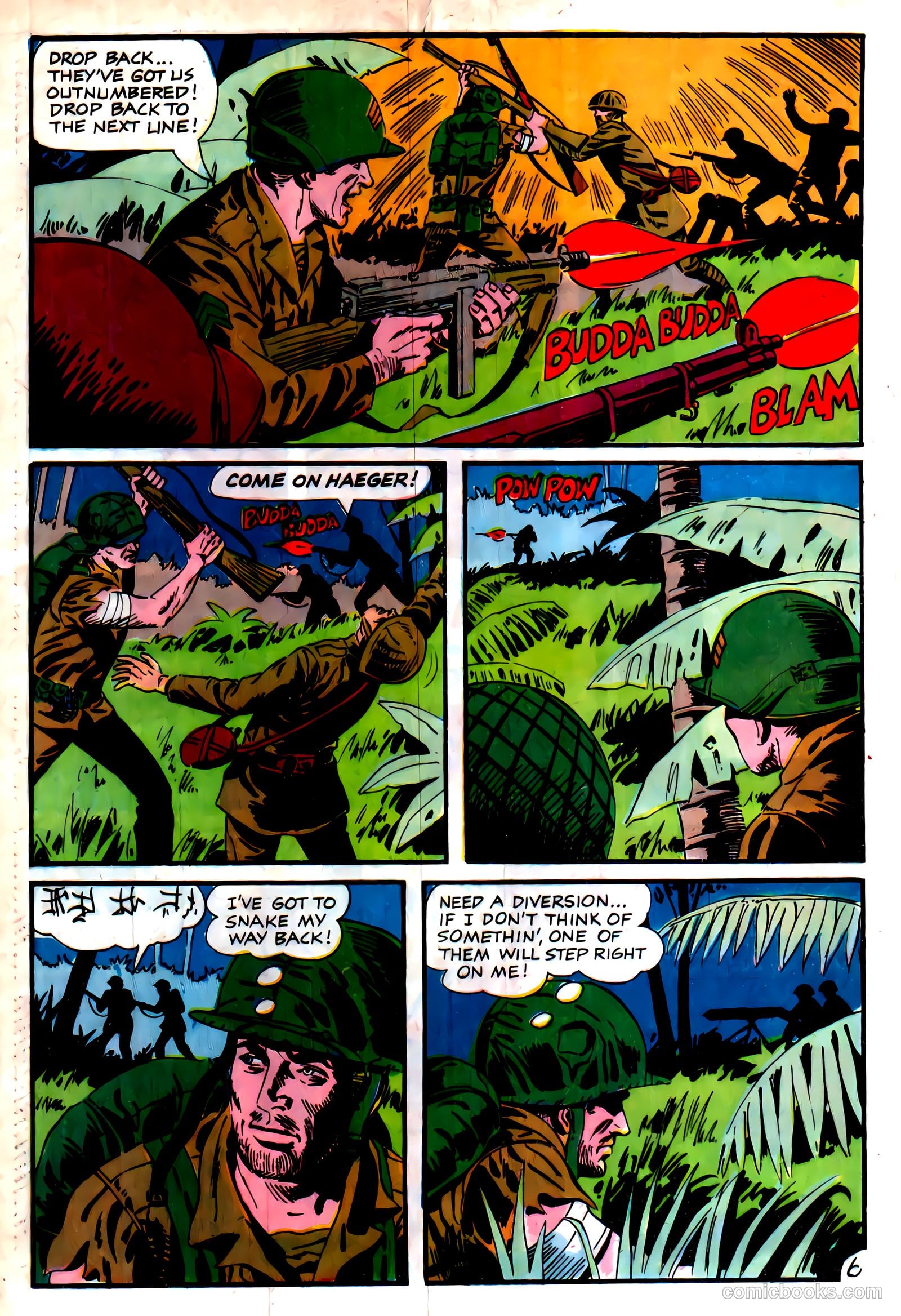 Army War Heroes #16 (1966) — page 20 of 36
