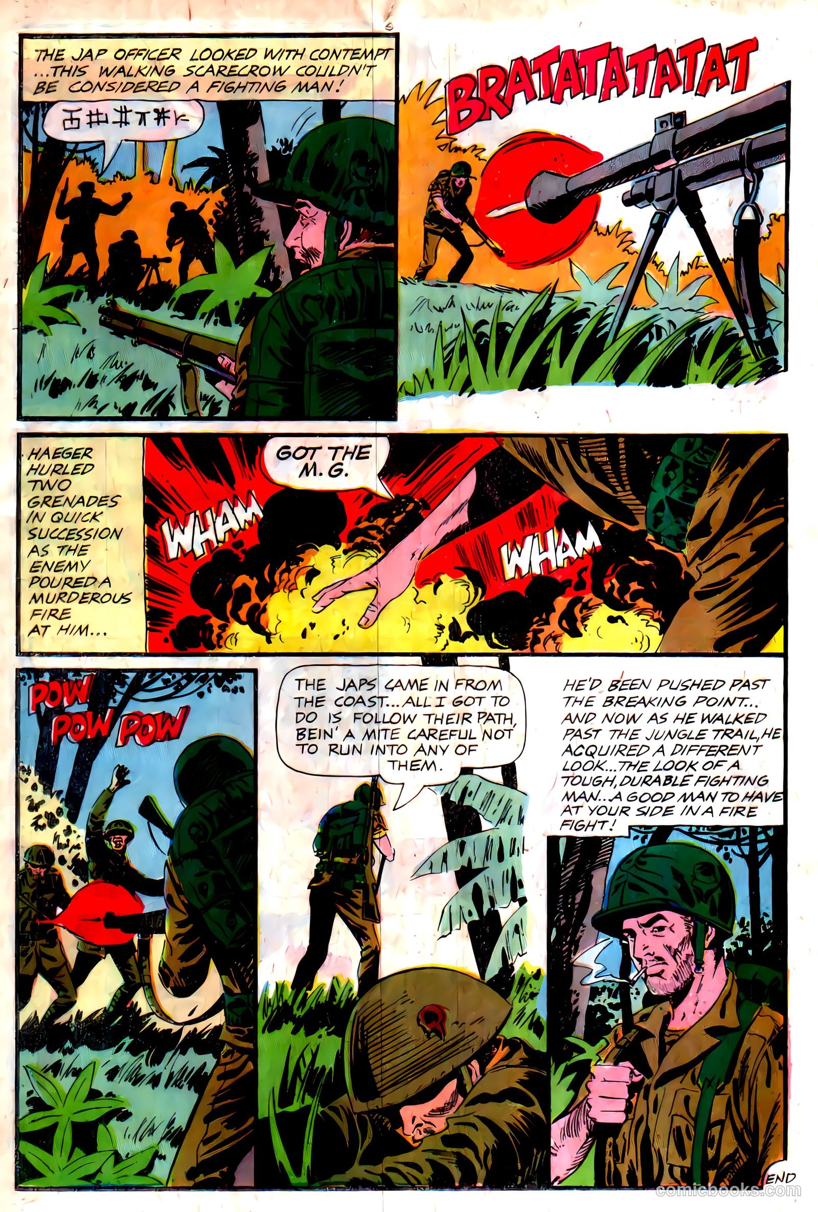 Army War Heroes #16 (1966) — page 22 of 36
