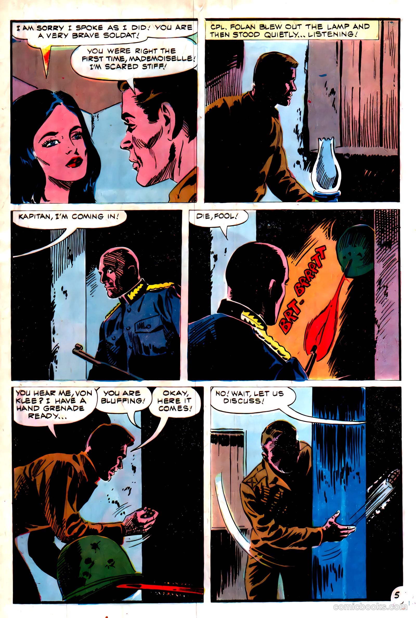 Army War Heroes #16 (1966) — page 28 of 36