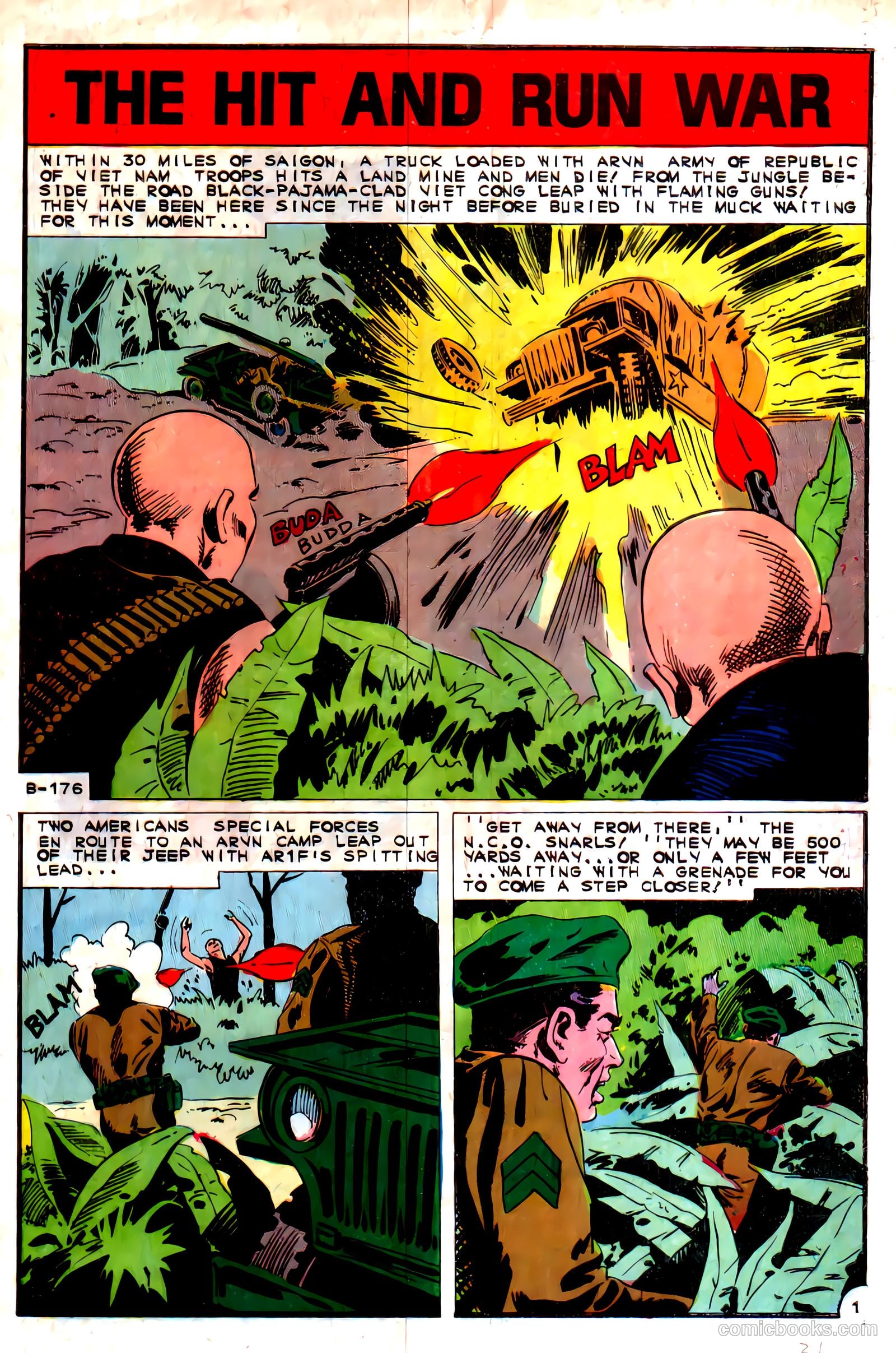 Army War Heroes #16 (1966) — page 31 of 36