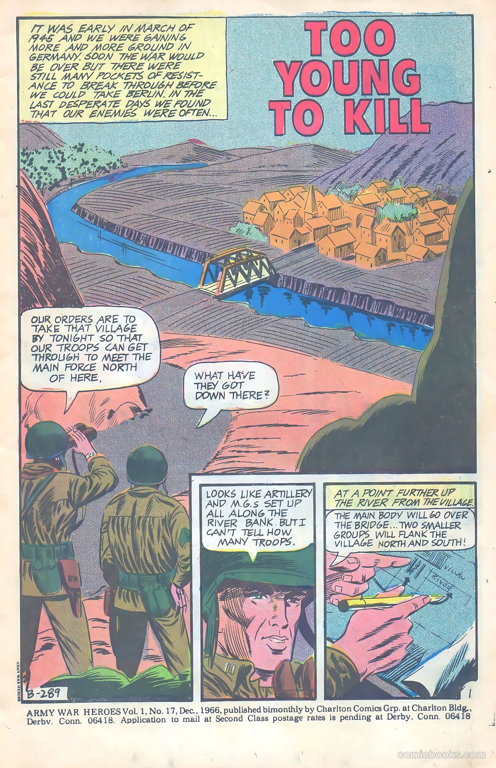 Army War Heroes #17 (1966) — page 3 of 36