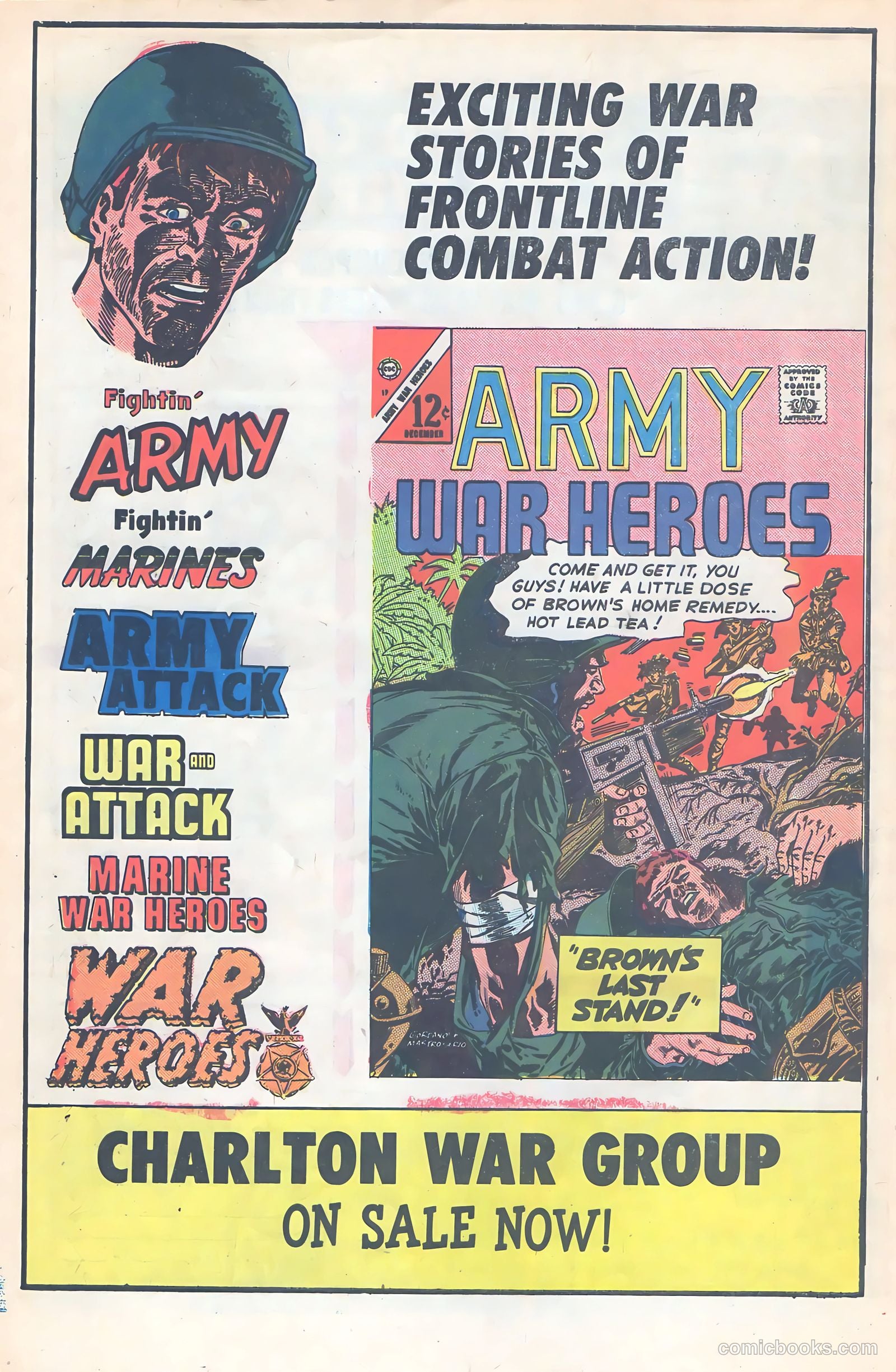 Army War Heroes #17 (1966) — page 8 of 36