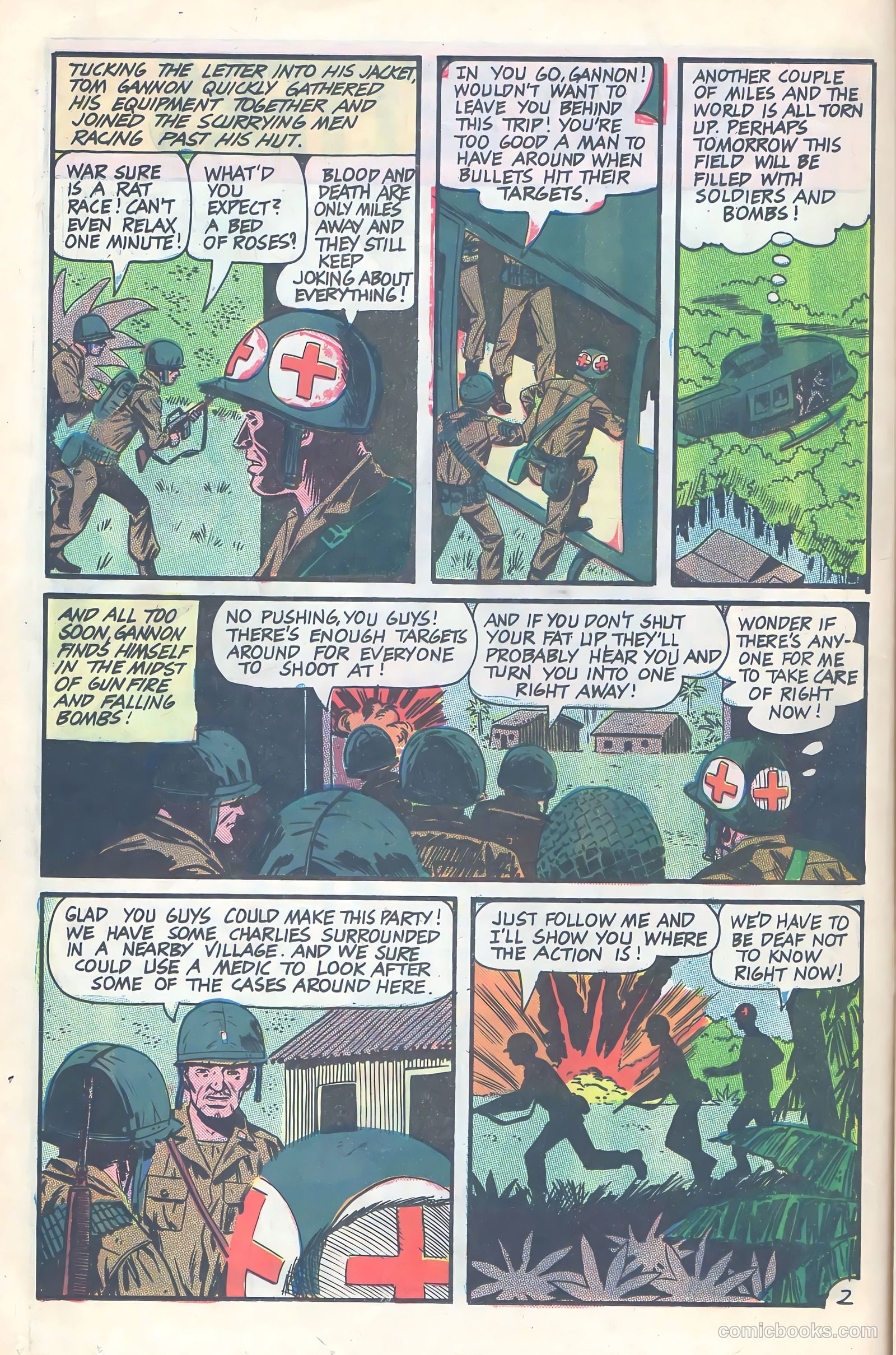 Army War Heroes #17 (1966) — page 16 of 36