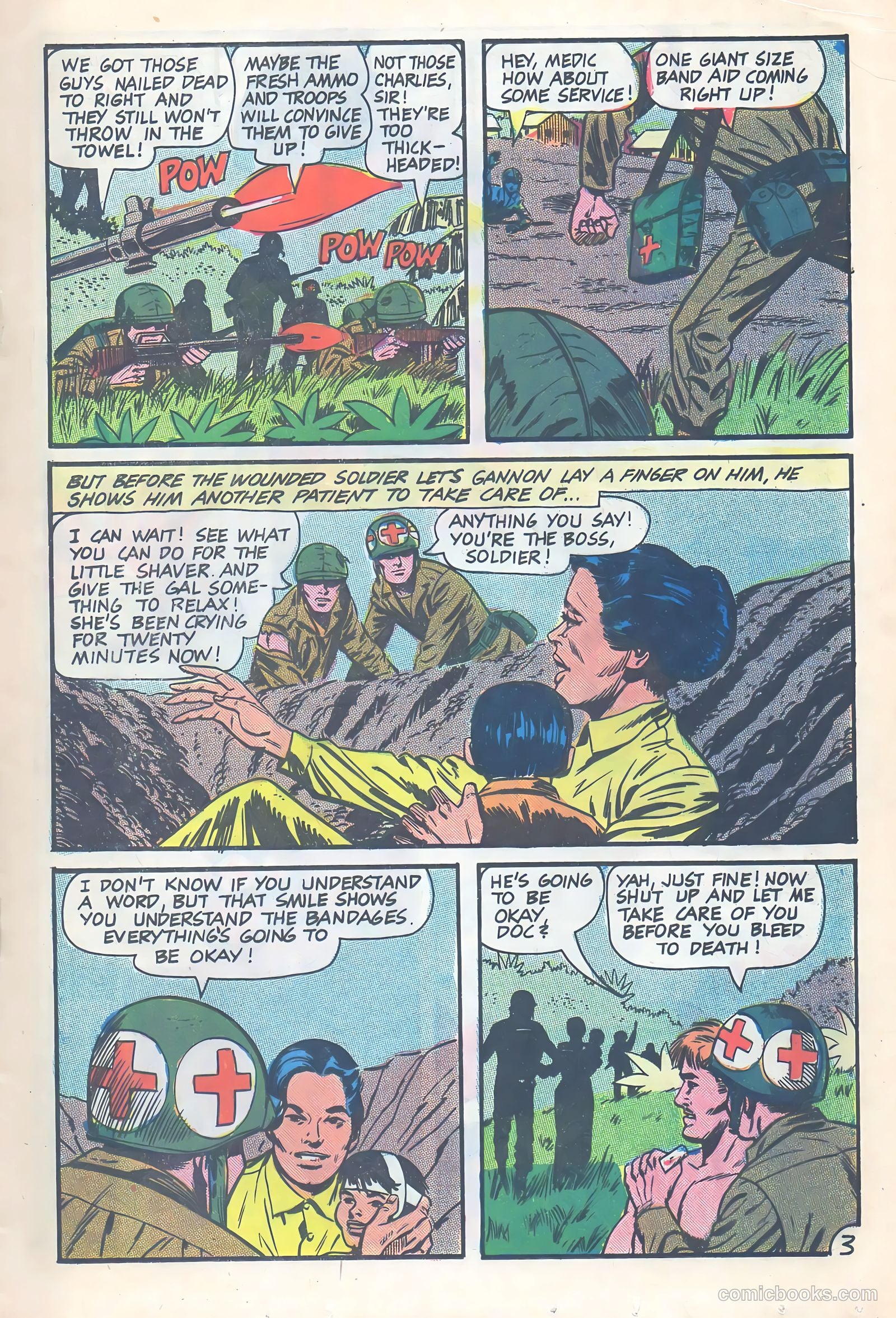 Army War Heroes #17 (1966) — page 17 of 36