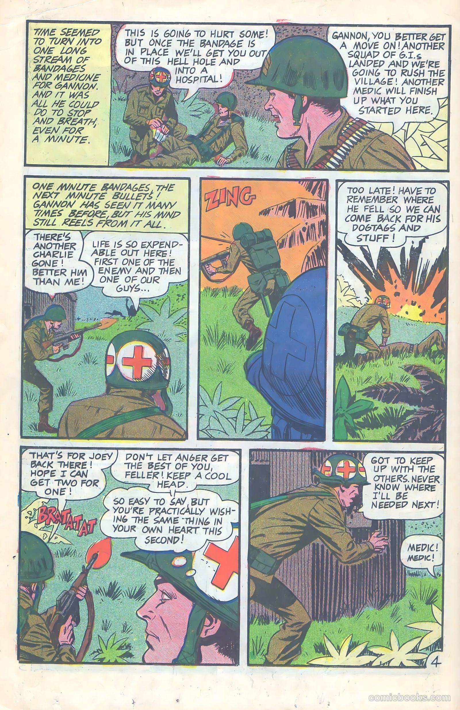 Army War Heroes #17 (1966) — page 18 of 36