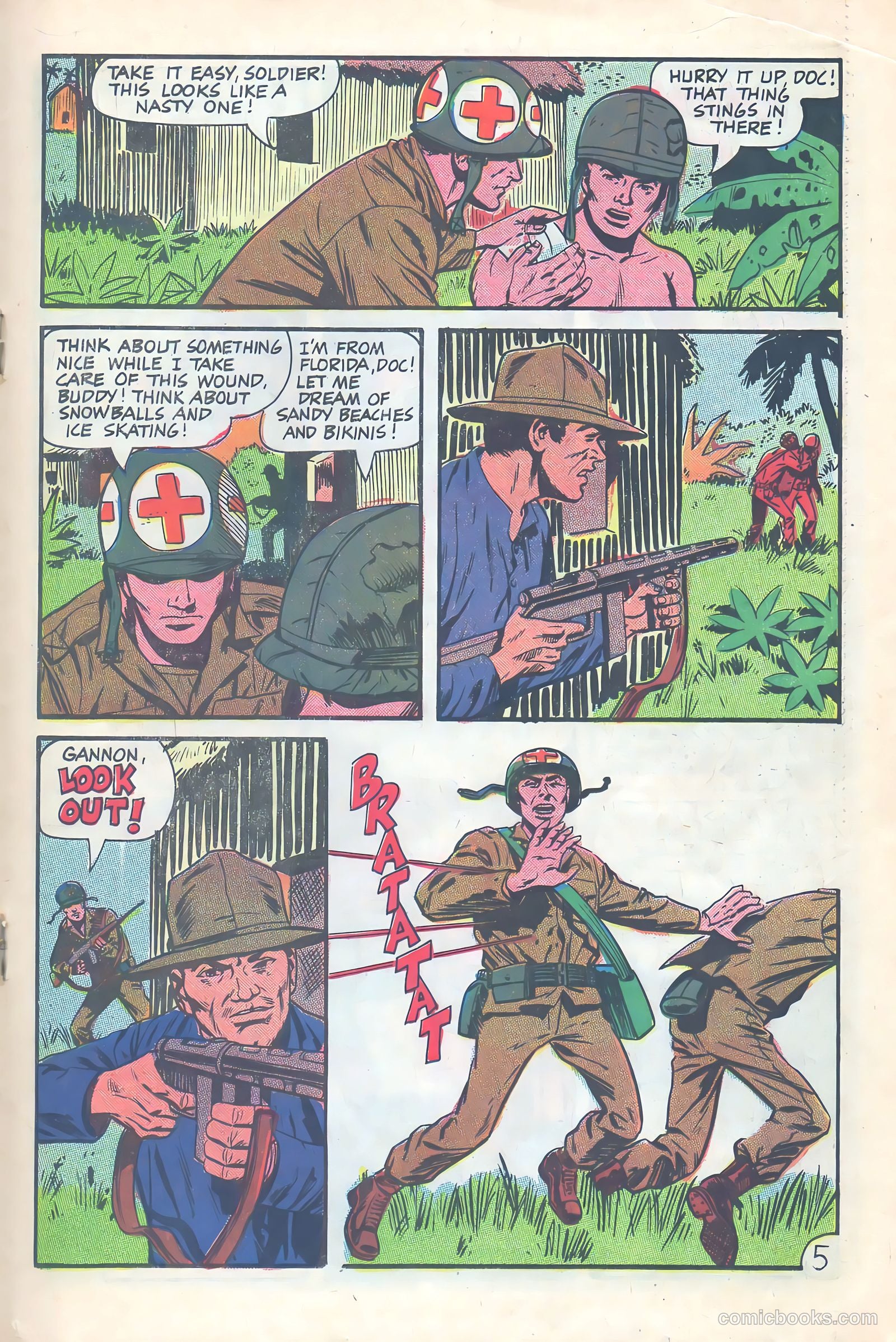 Army War Heroes #17 (1966) — page 19 of 36