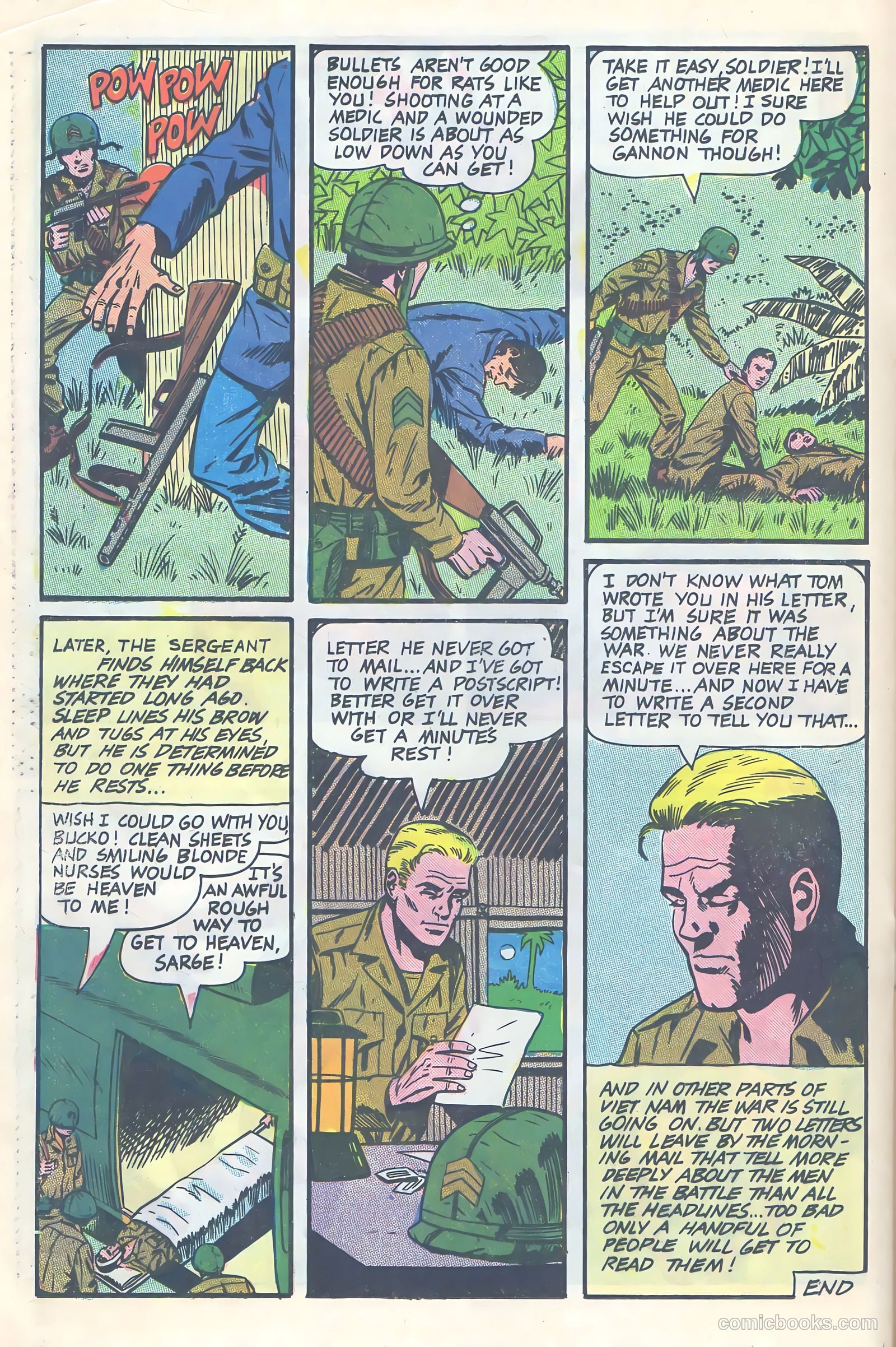 Army War Heroes #17 (1966) — page 20 of 36