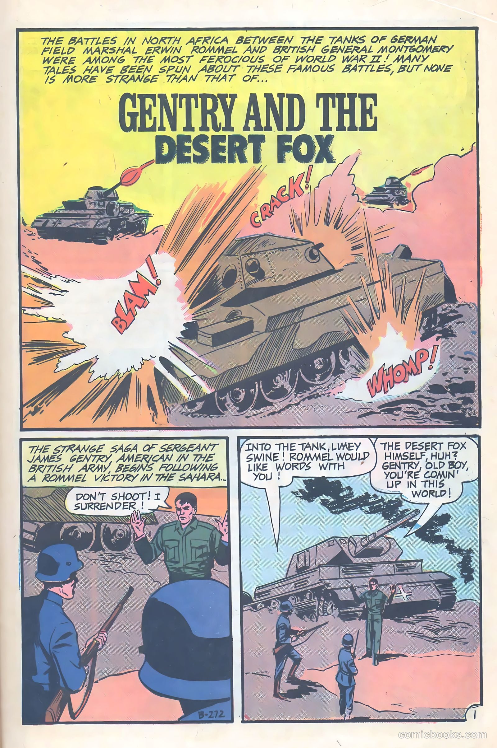 Army War Heroes #17 (1966) — page 21 of 36