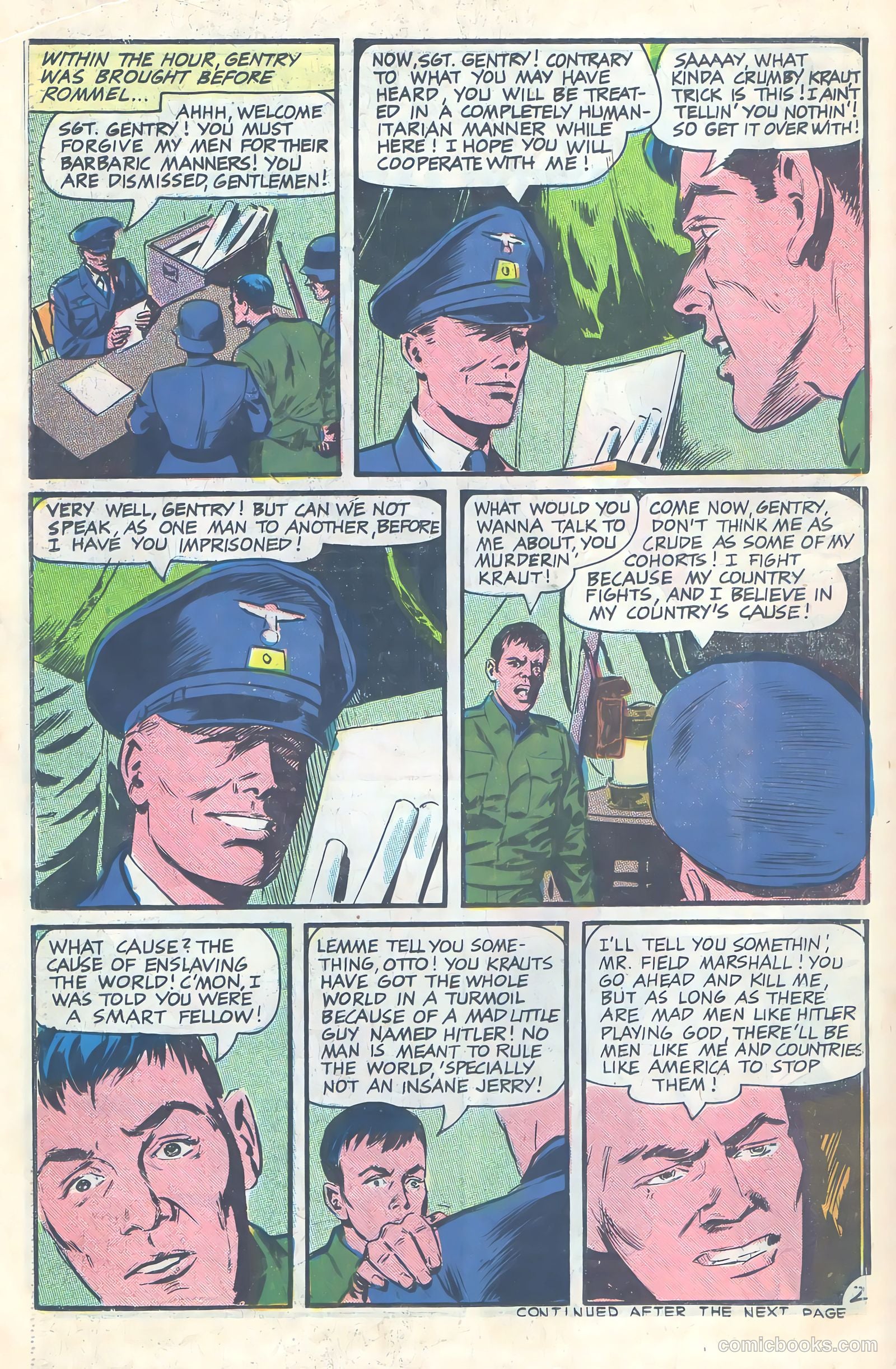 Army War Heroes #17 (1966) — page 22 of 36
