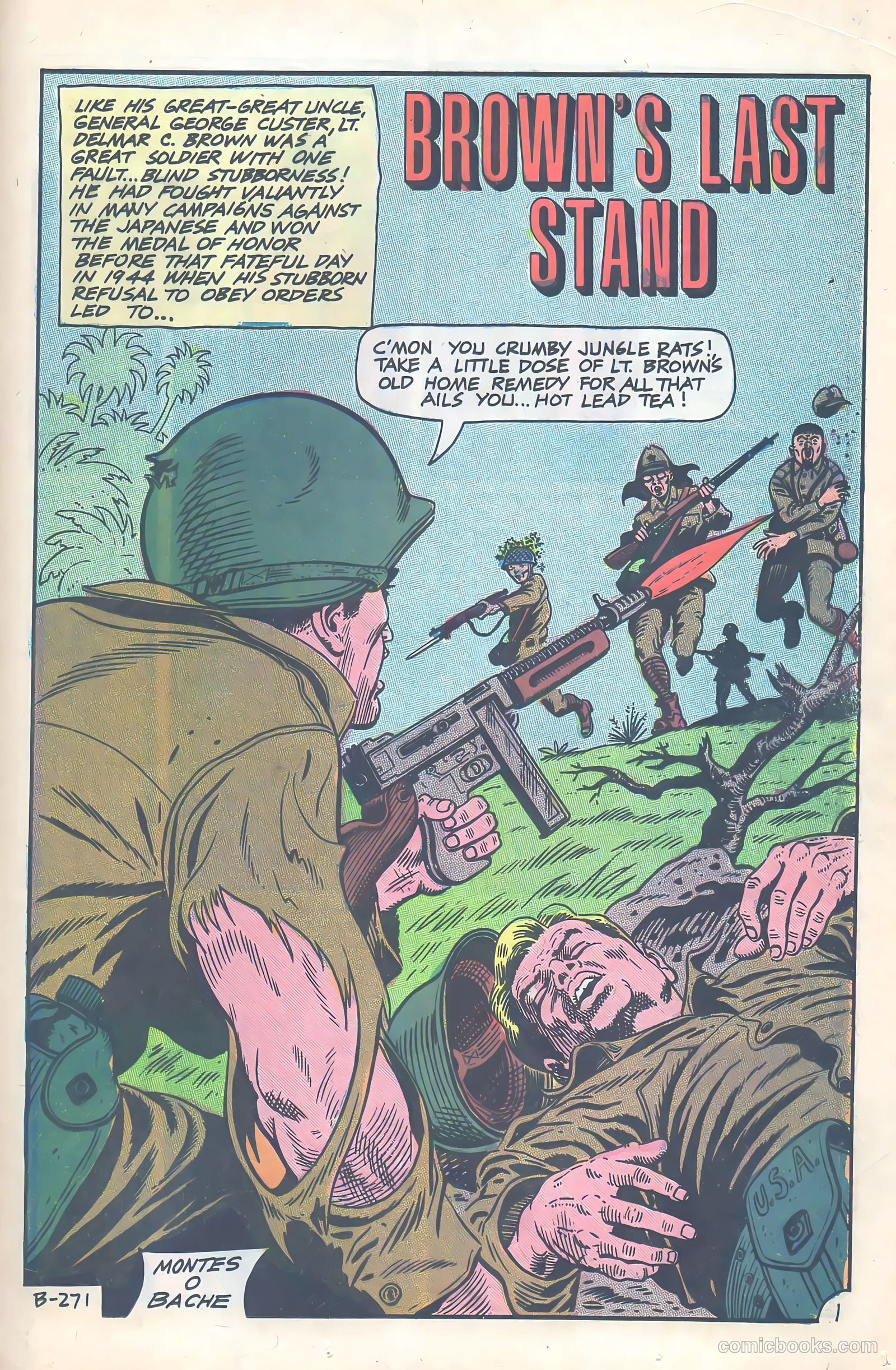 Army War Heroes #17 (1966) — page 25 of 36