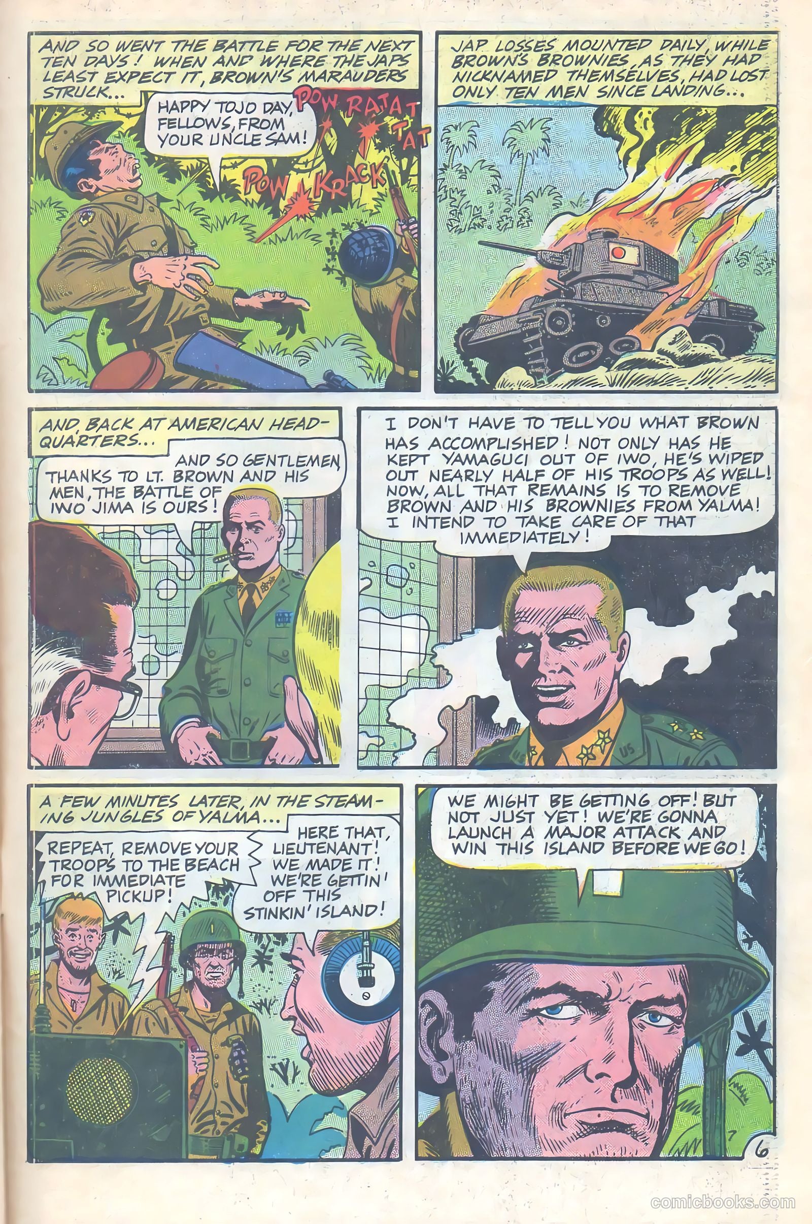 Army War Heroes #17 (1966) — page 31 of 36