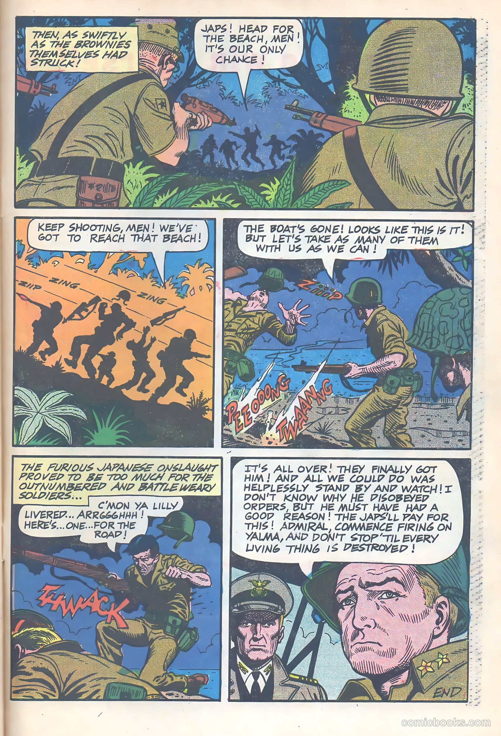 Army War Heroes #17 (1966) — page 33 of 36