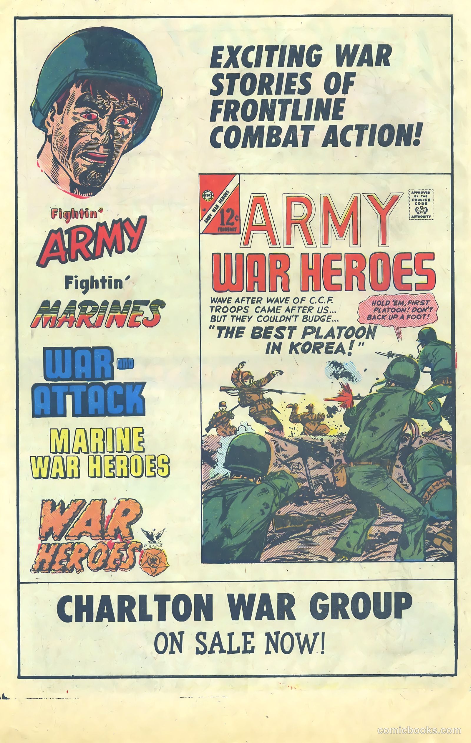 Army War Heroes #18 (1967) — page 8 of 36