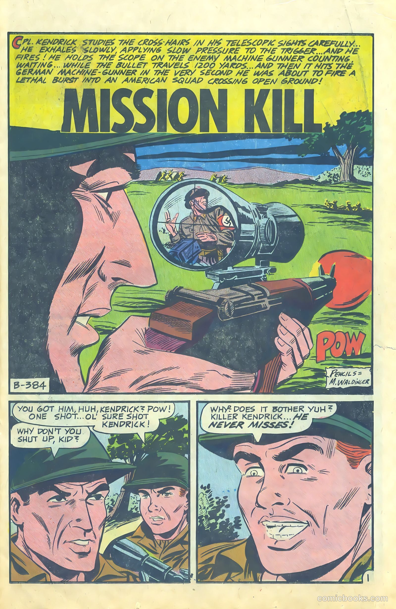 Army War Heroes #18 (1967) — page 15 of 36