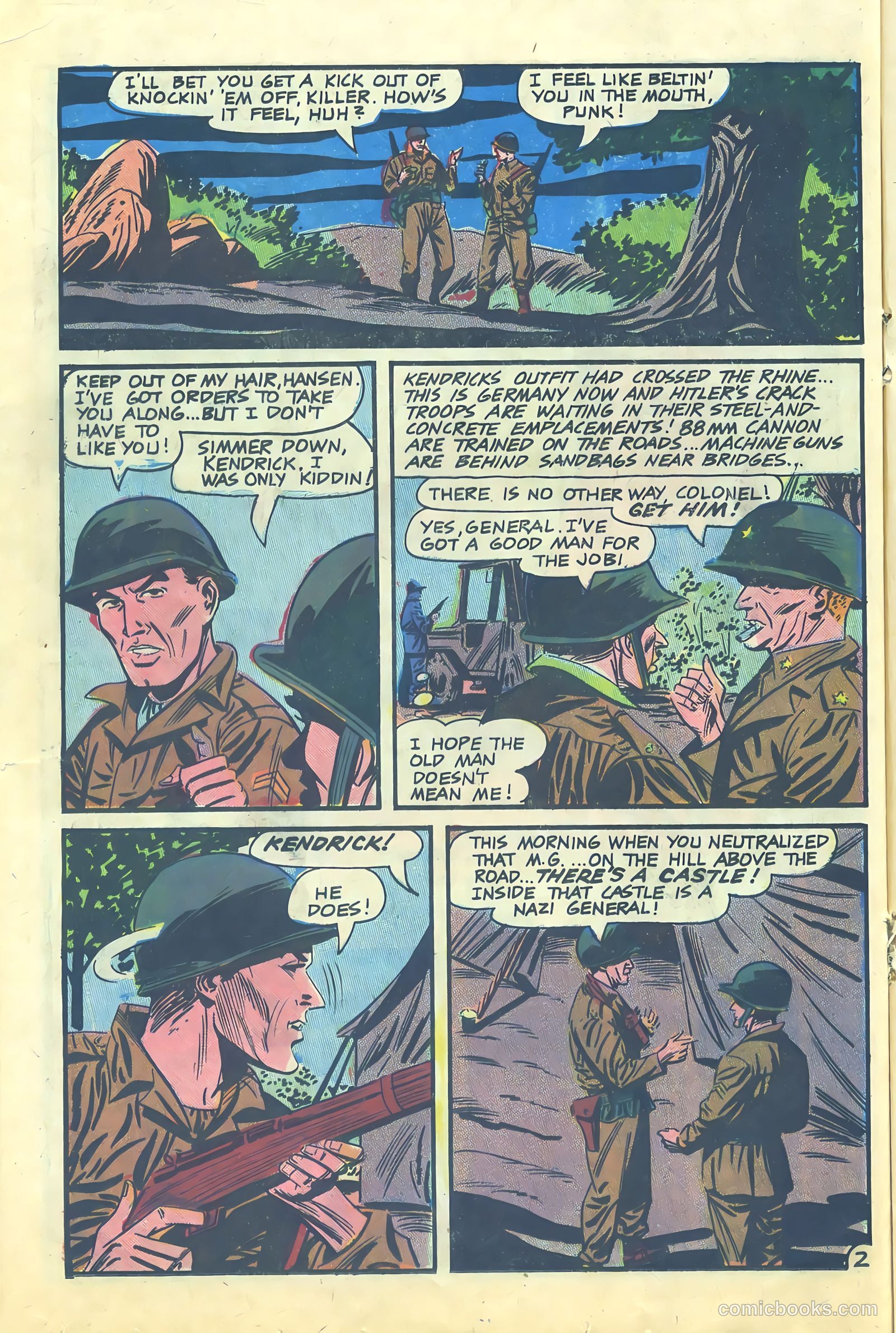 Army War Heroes #18 (1967) — page 16 of 36