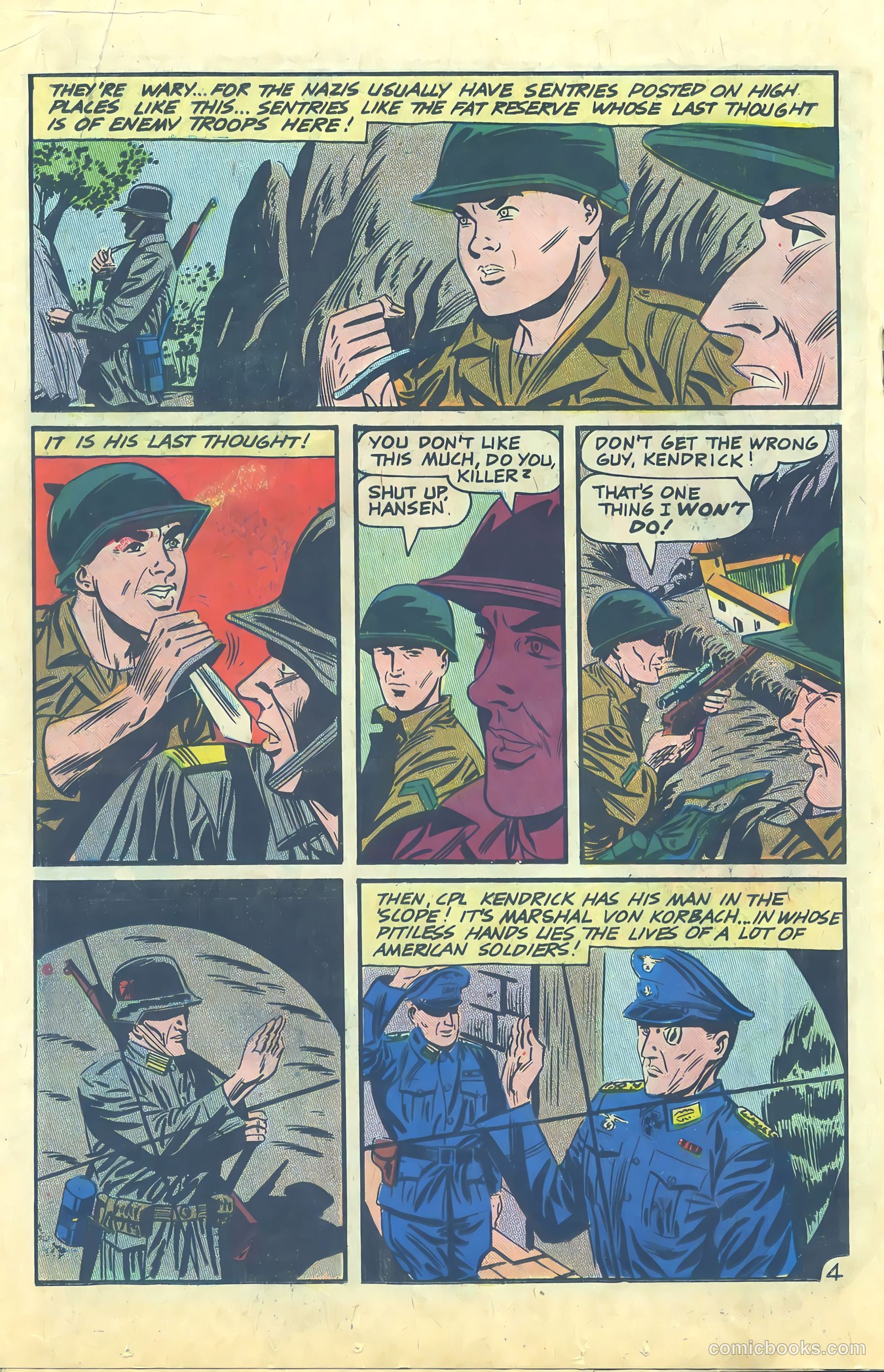 Army War Heroes #18 (1967) — page 18 of 36