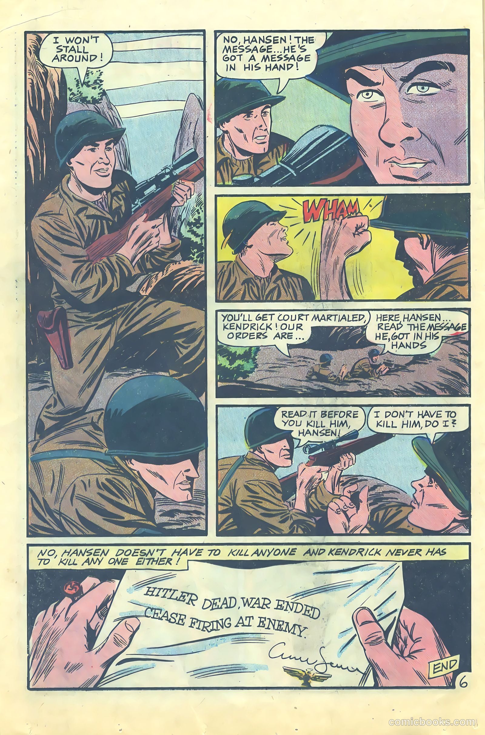 Army War Heroes #18 (1967) — page 20 of 36