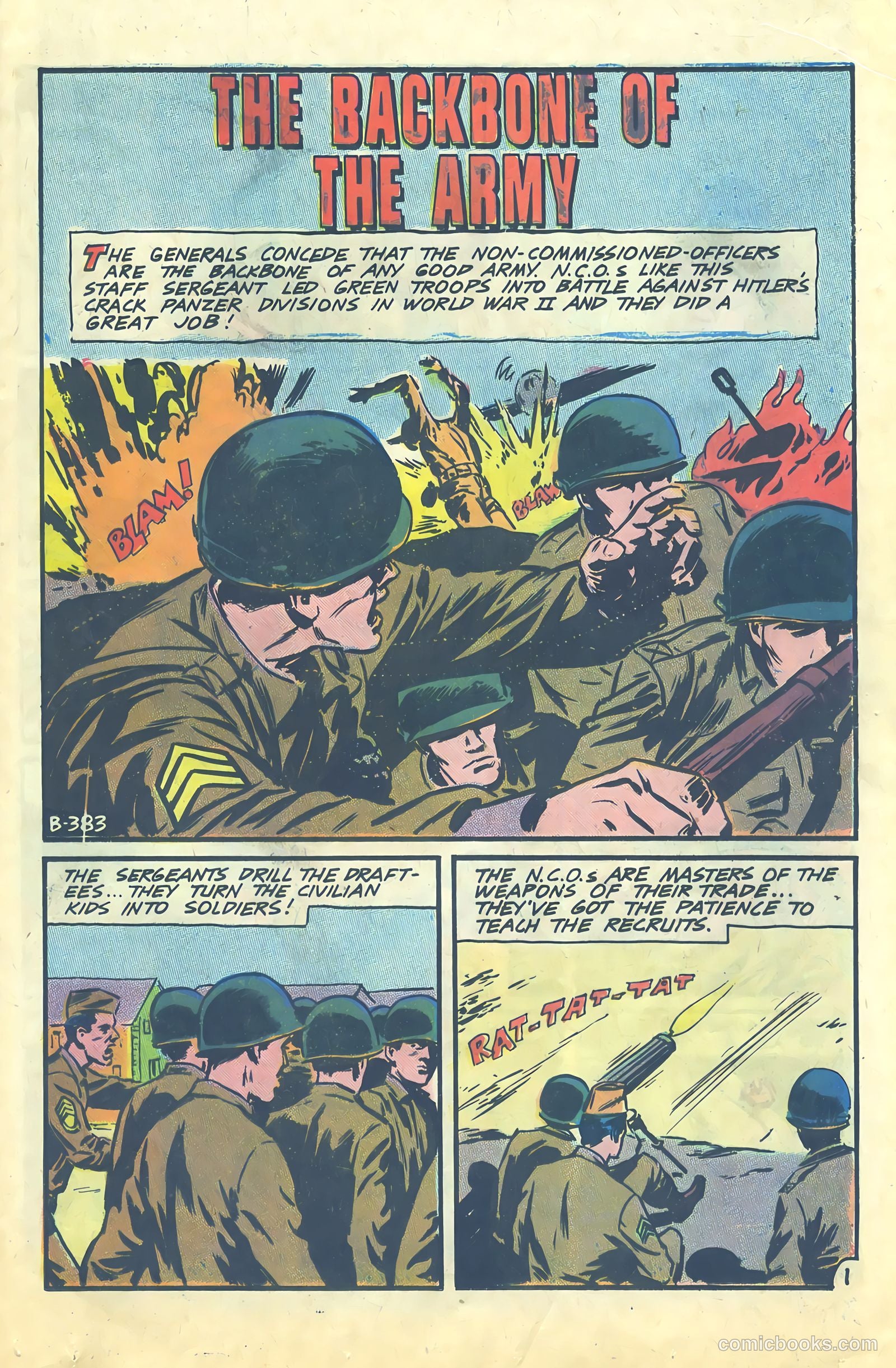 Army War Heroes #18 (1967) — page 21 of 36