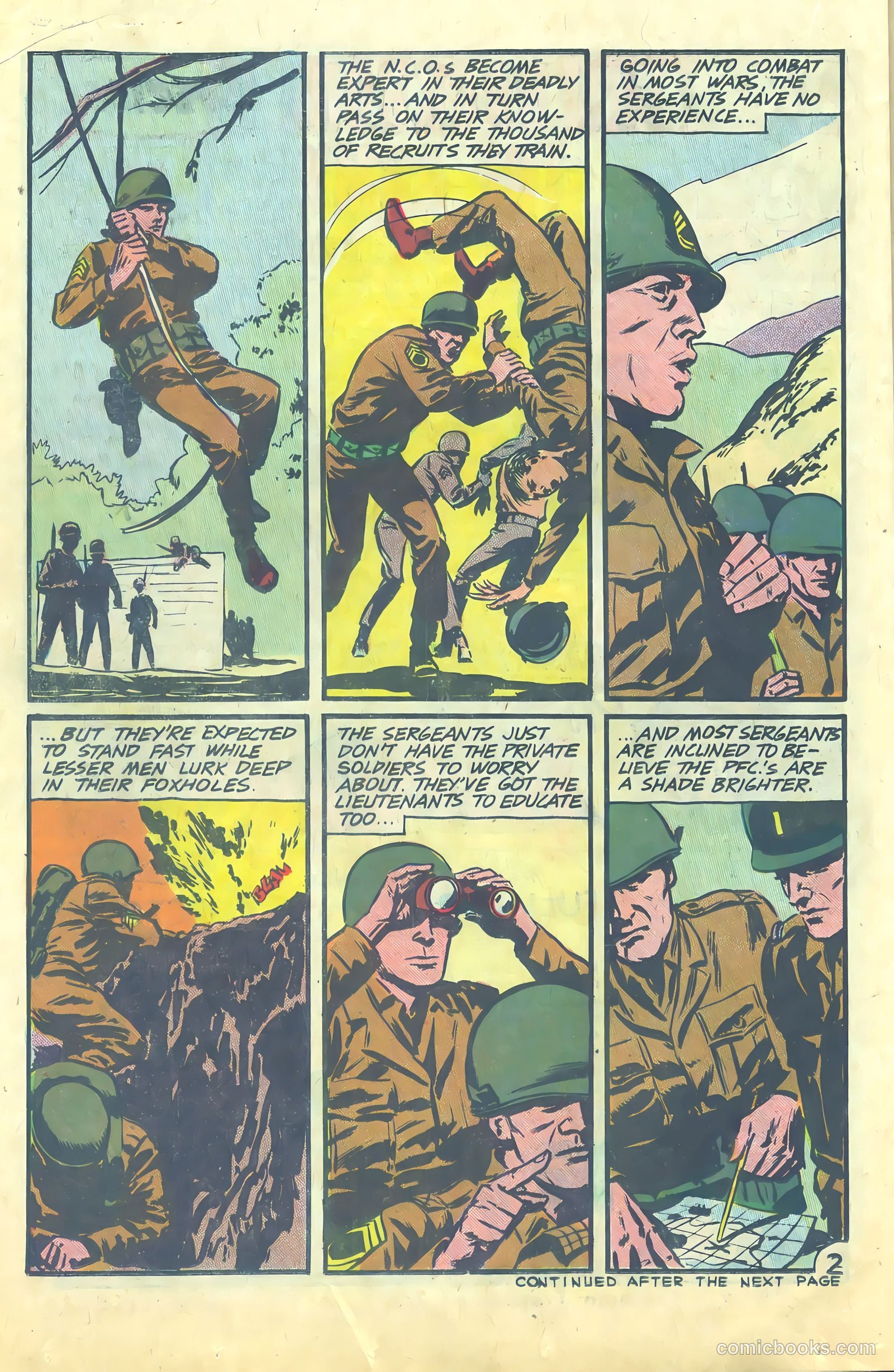 Army War Heroes #18 (1967) — page 22 of 36