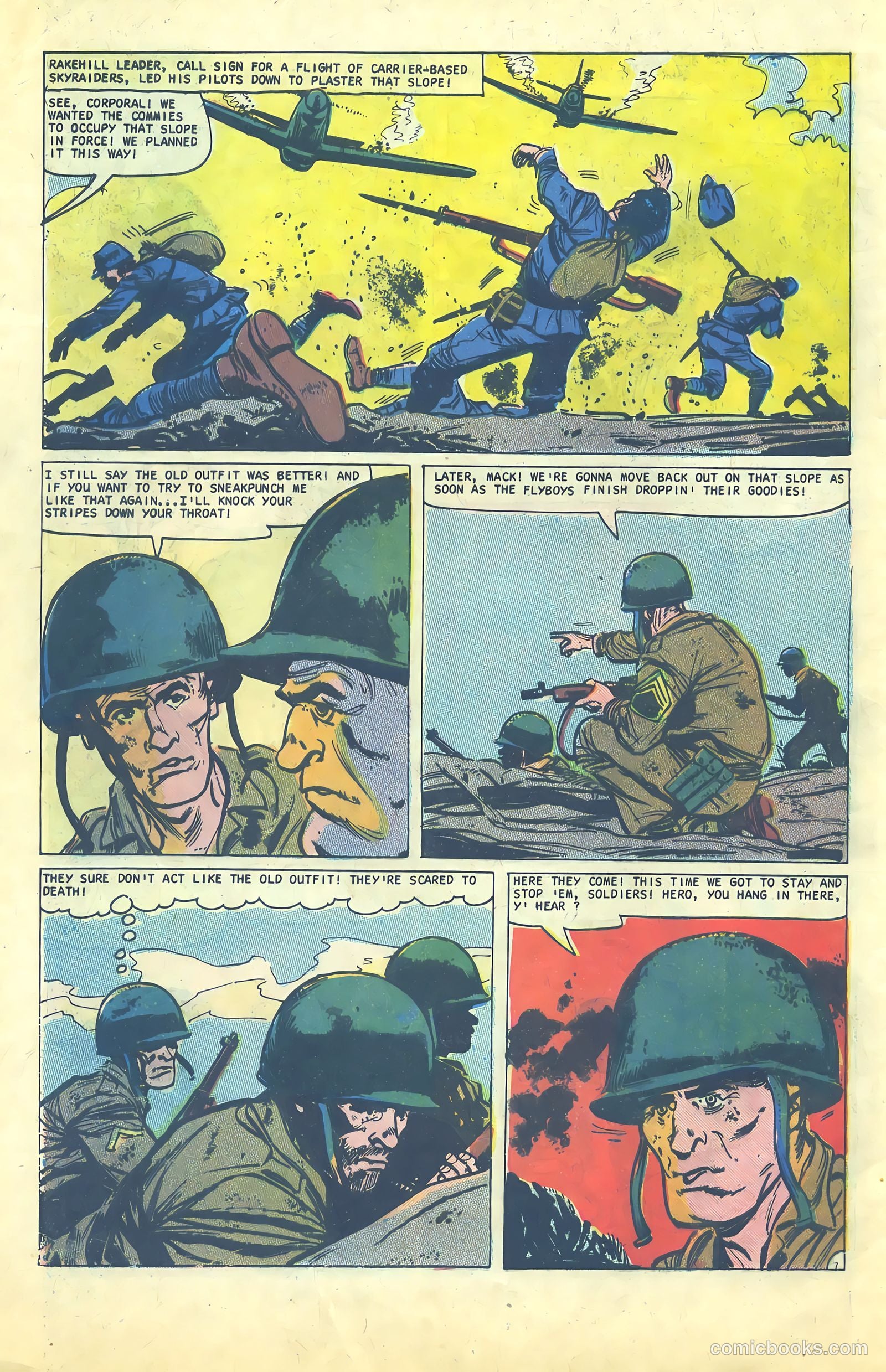 Army War Heroes #18 (1967) — page 32 of 36