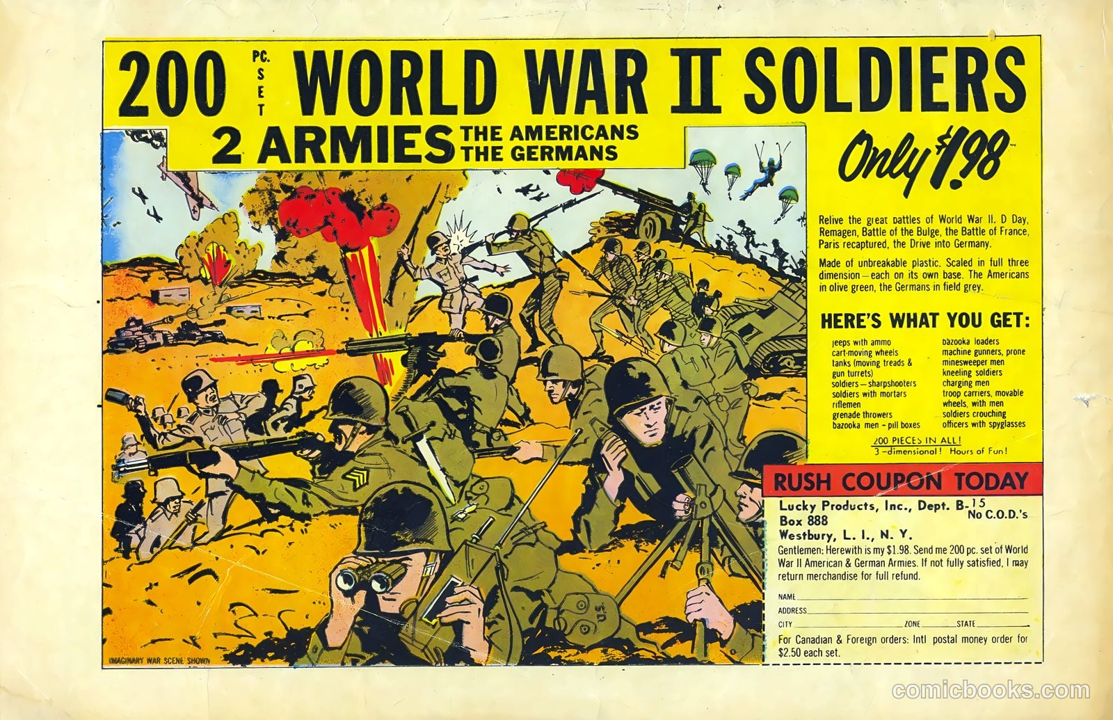 Army War Heroes #18 (1967) — page 36 of 36