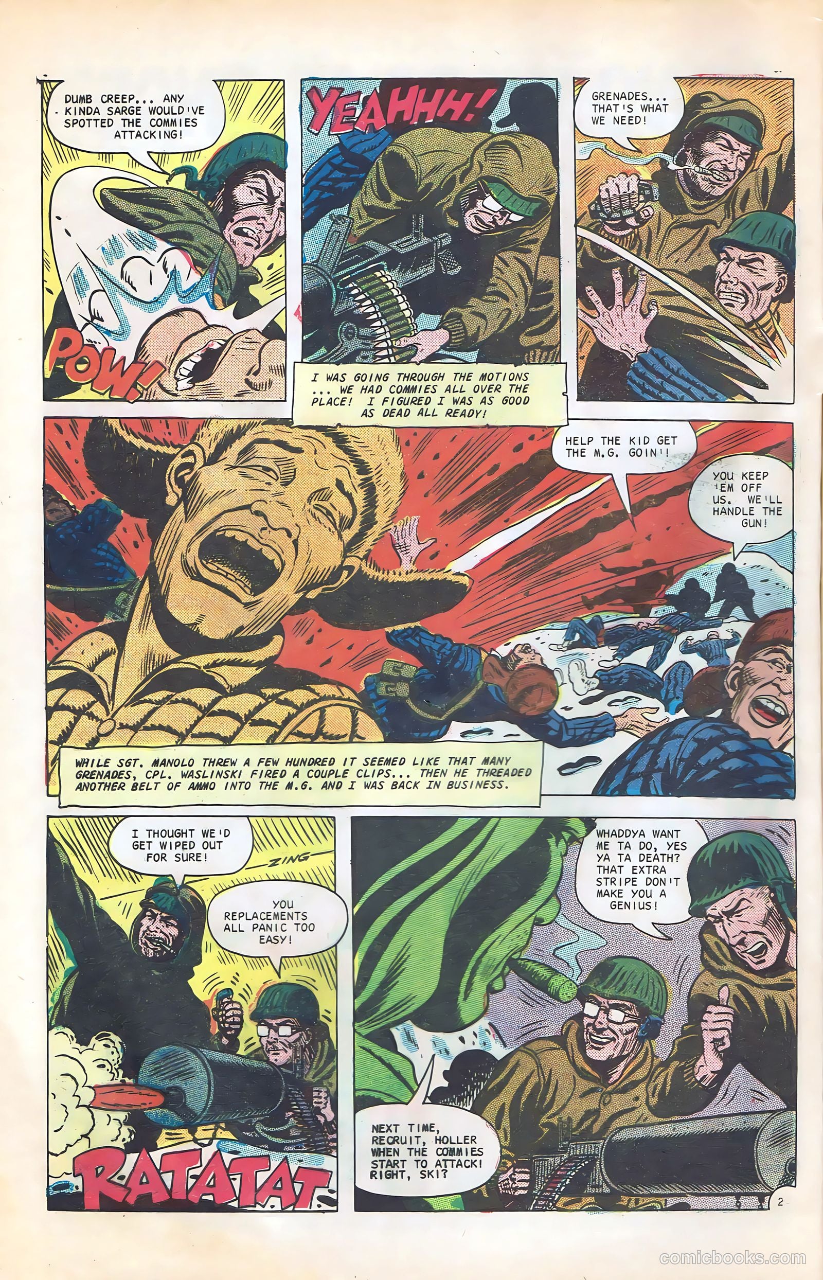 Army War Heroes #19 (1967) — page 4 of 36