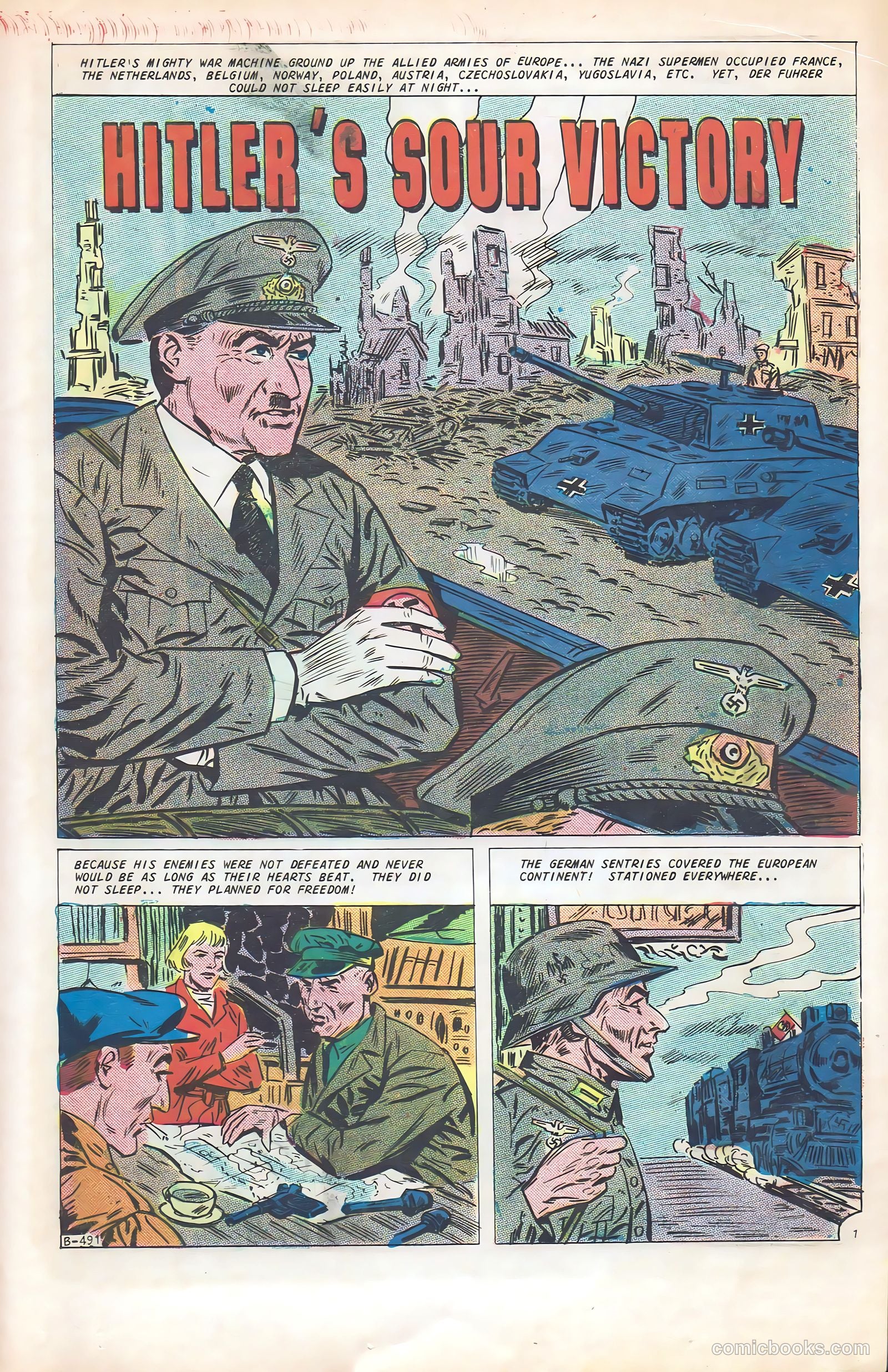 Army War Heroes #19 (1967) — page 21 of 36