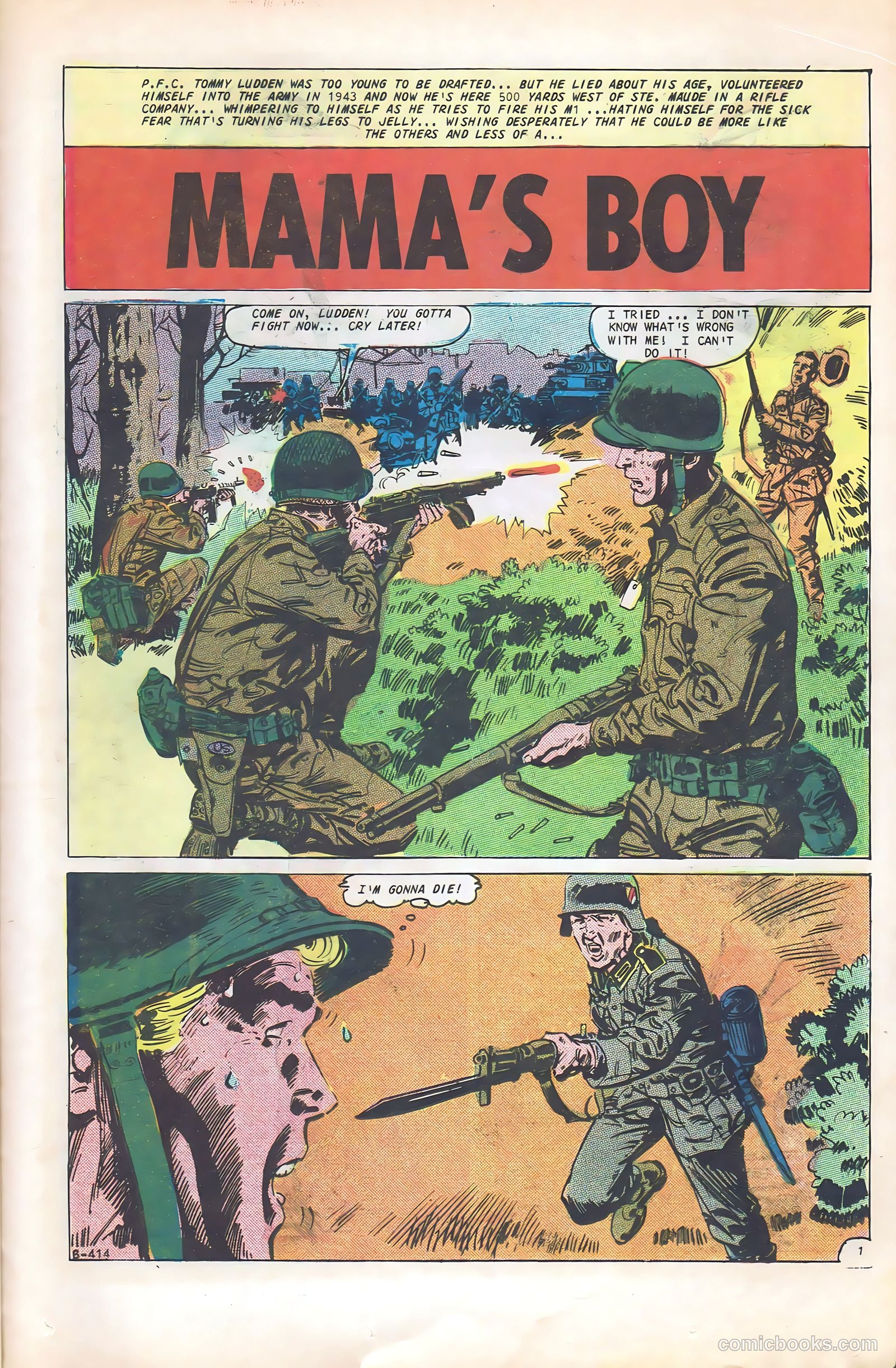 Army War Heroes #19 (1967) — page 25 of 36