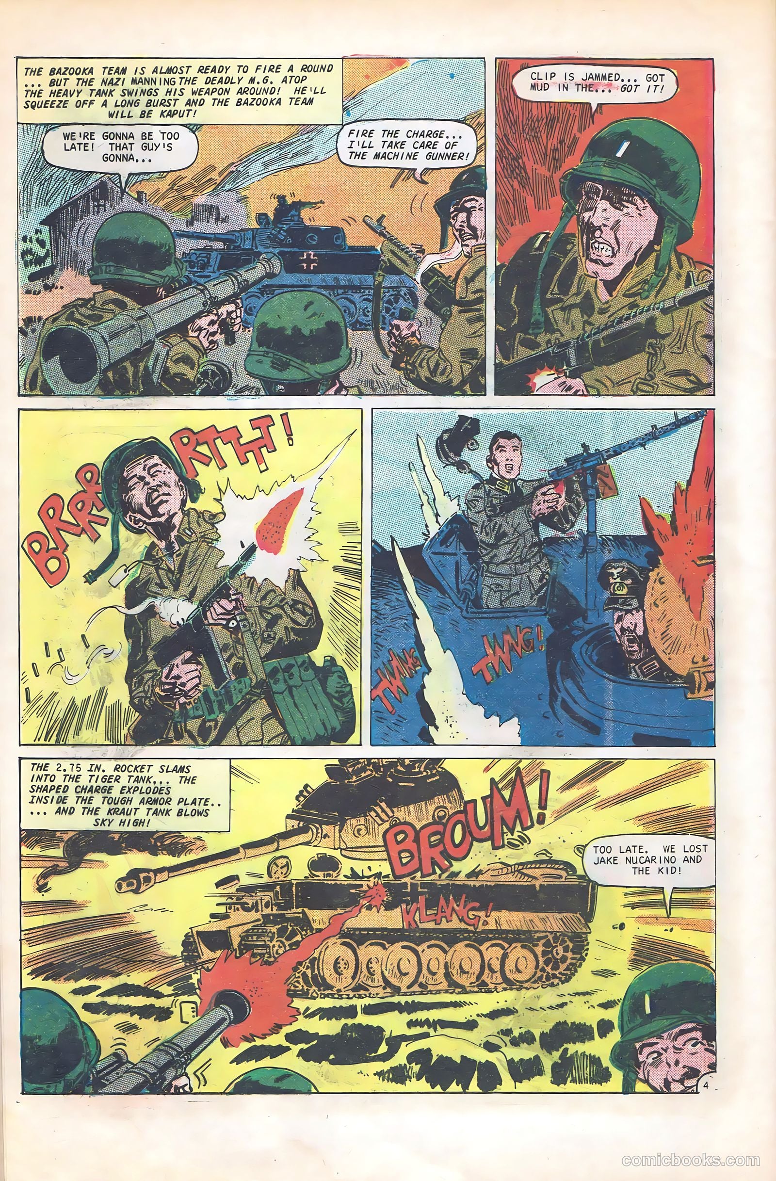 Army War Heroes #19 (1967) — page 28 of 36