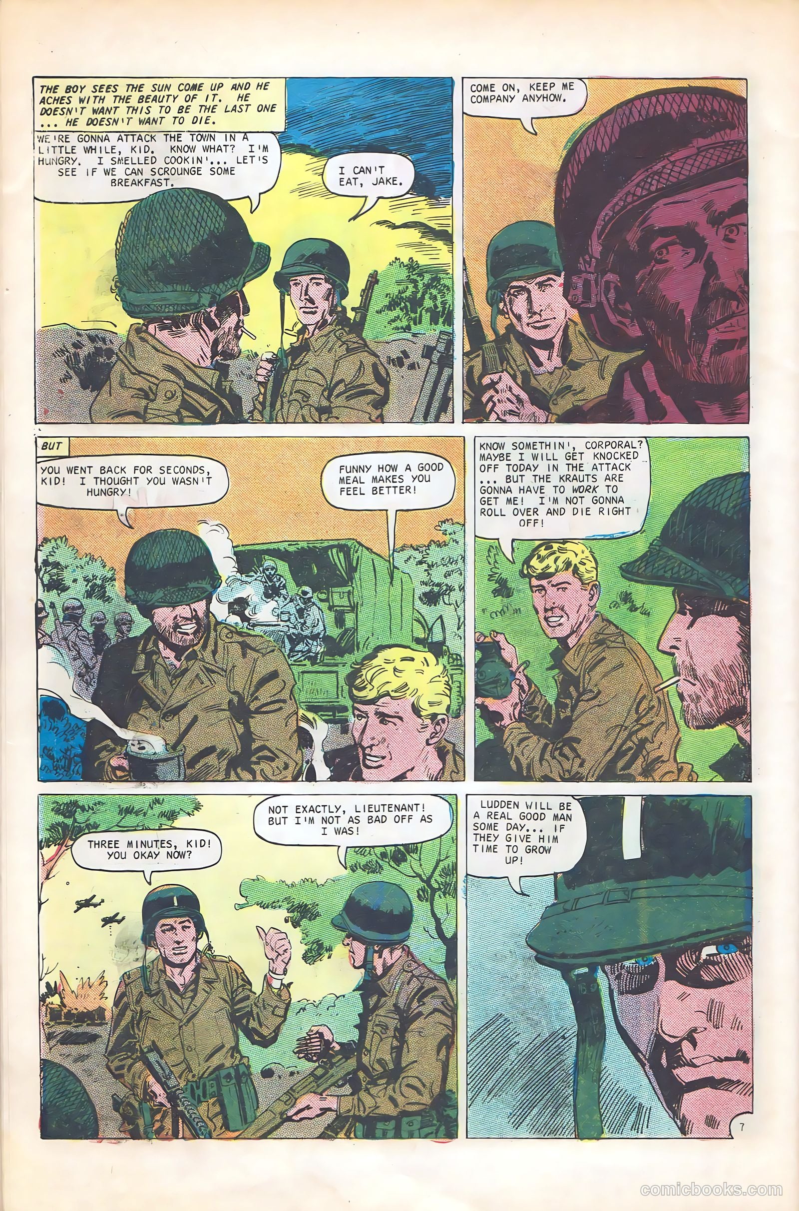 Army War Heroes #19 (1967) — page 32 of 36